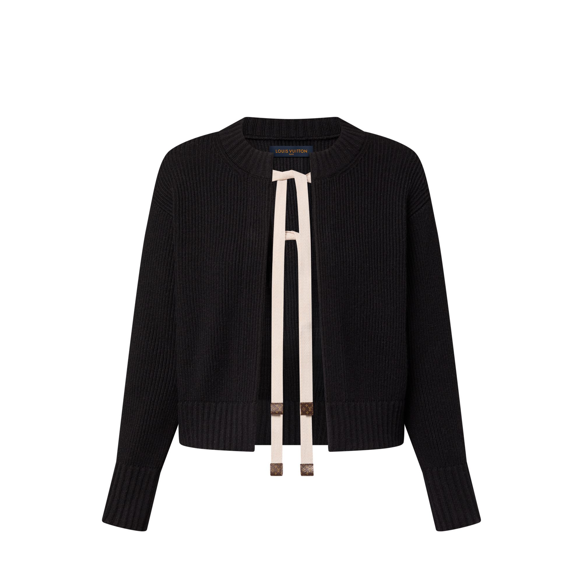 Cardigan à attache ruban  Femme Prêt-à-porter Maille | LOUIS VUITTON (Zoom produit)