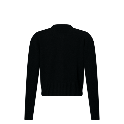 Cardigan à boutons Monogram vue arrière