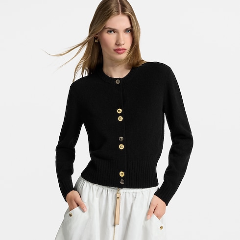 Cardigan à boutons Monogram vue recadrée