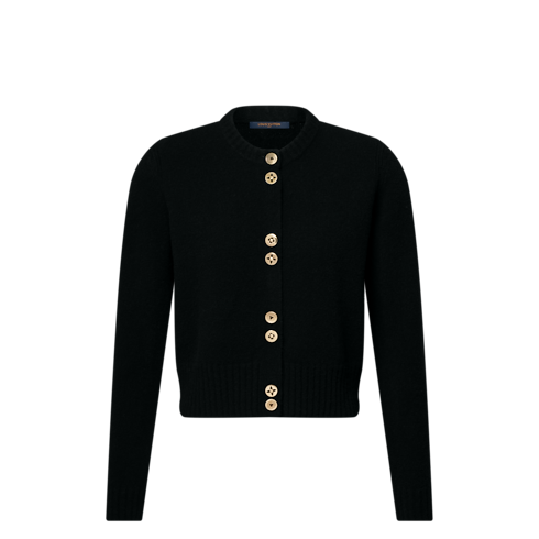 Cardigan à boutons Monogram vue de face