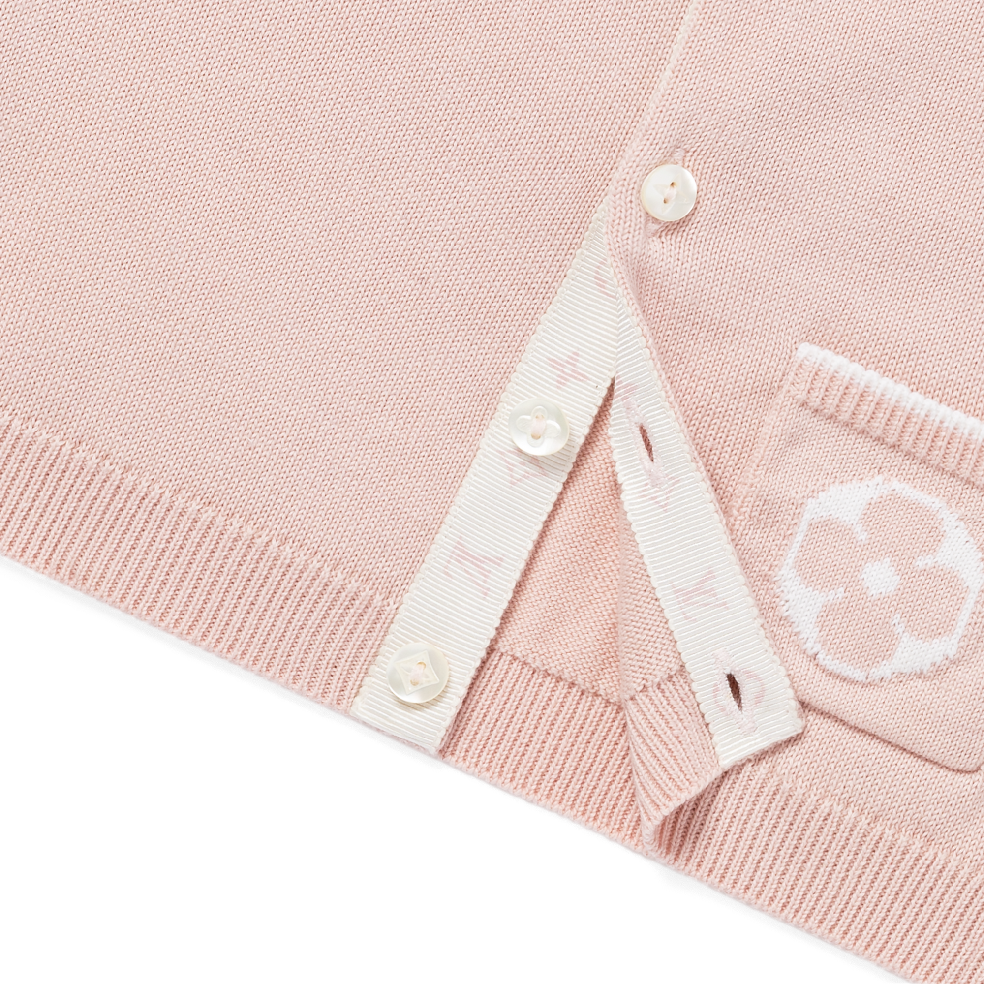 Cardigan à une poche S00 Cadeaux Cadeaux pour Bébés } | LOUIS VUITTON (Zoom produit)