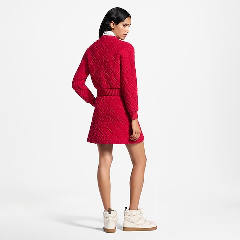 Cardigan en tissu éponge Monogram Femme Prêt-à-porter Tops et chemises | LOUIS VUITTON (Zoom produit)