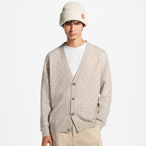 Cardigan Monogram Homme Prêt-à-porter Tout le prêt-à-porter | LOUIS VUITTON (Zoom produit)