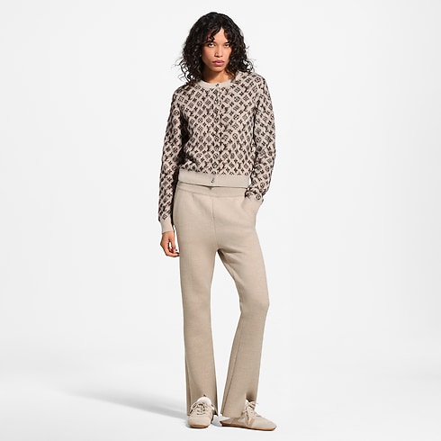 Cardigan Monogram en maille brossée Femme Prêt-à-porter Maille | LOUIS VUITTON (Zoom produit)