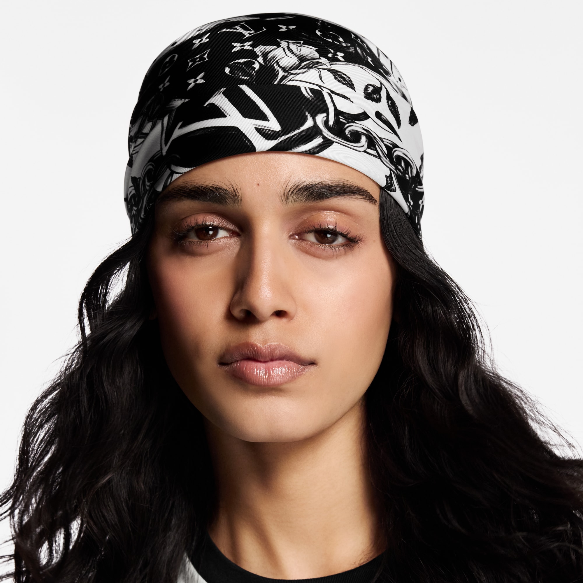 Carré Blooming Monogram 90 S00 Femme Accessoires Carrés de soie et bandeaux | LOUIS VUITTON (Zoom produit)