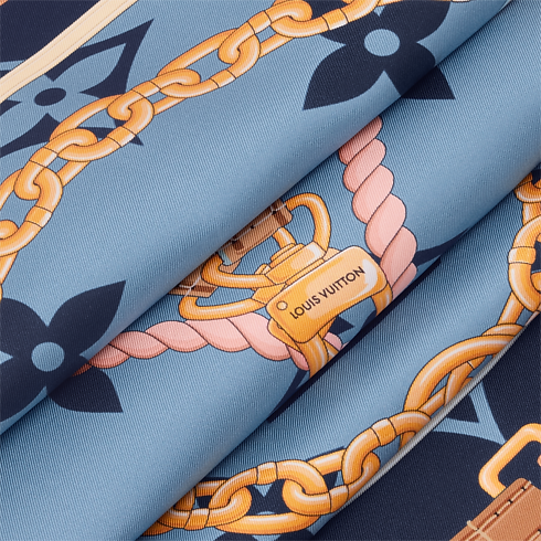 Carré LV Strap 90 S00 Femme Accessoires Carrés de soie et bandeaux | LOUIS VUITTON (Zoom produit)