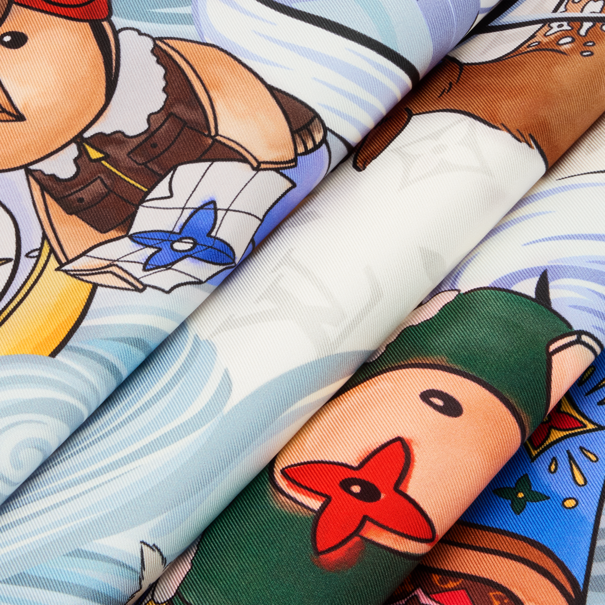 Carré Vivienne Winter Holiday 90 S00 Femme Accessoires Carrés de soie et bandeaux | LOUIS VUITTON (Zoom produit)