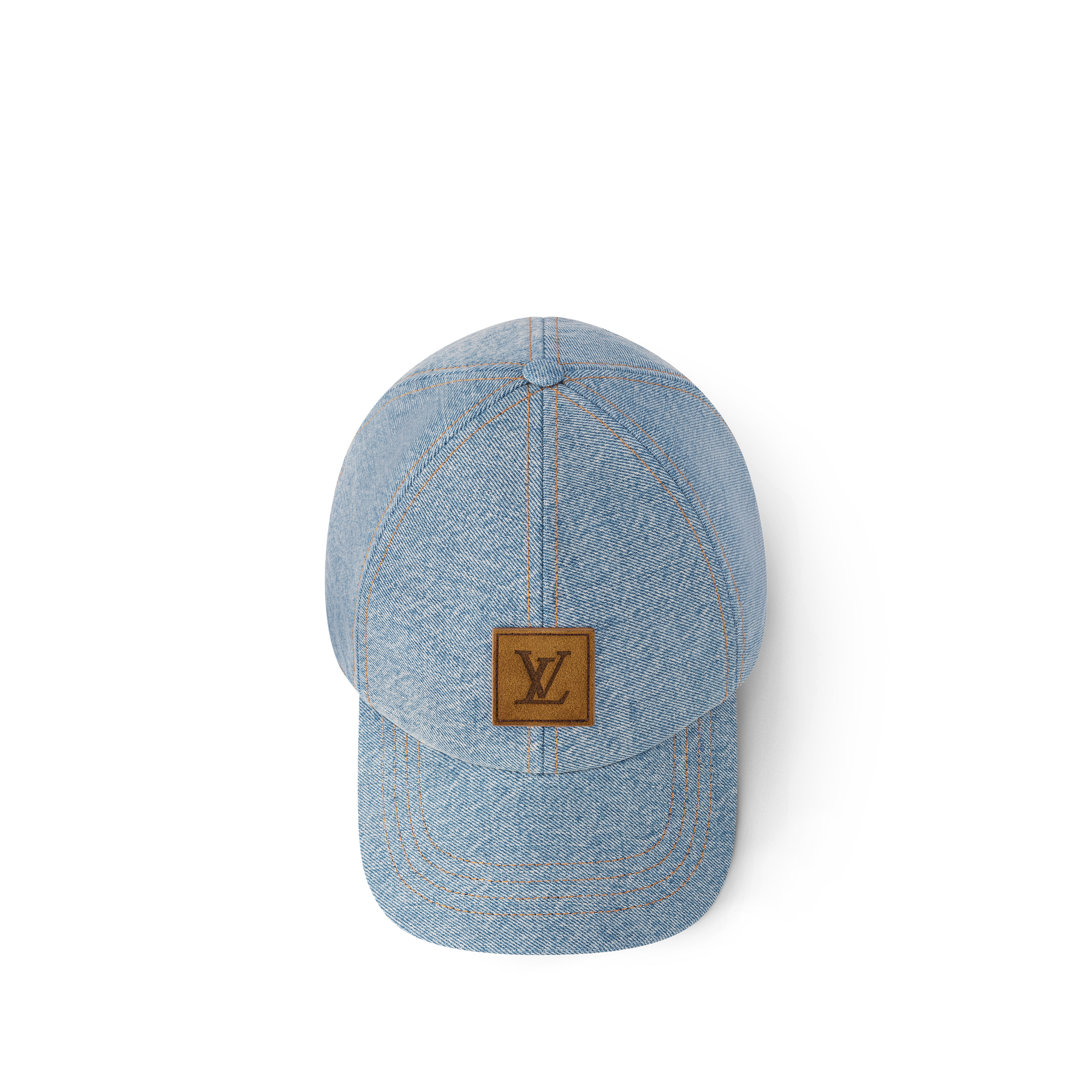 Casquette en denim LV Staples S00 Homme Accessoires Chapeaux, Bonnets et Gants | LOUIS VUITTON (Zoom produit)