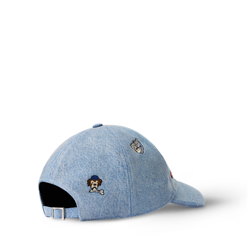 Casquette LV Denim Pets S00 Homme Accessoires Chapeaux, Bonnets et Gants | LOUIS VUITTON (Zoom produit)
