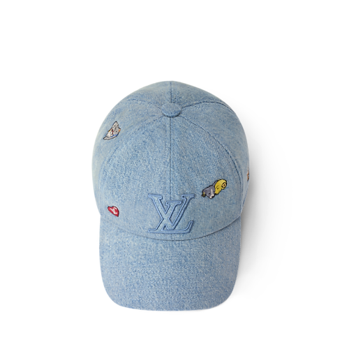 Casquette LV Denim Pets S00 Homme Accessoires Chapeaux, Bonnets et Gants | LOUIS VUITTON (Zoom produit)