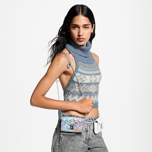 Ceinture à pochette Métis Monogram Mirror Femme Accessoires Ceintures | LOUIS VUITTON (Zoom produit)