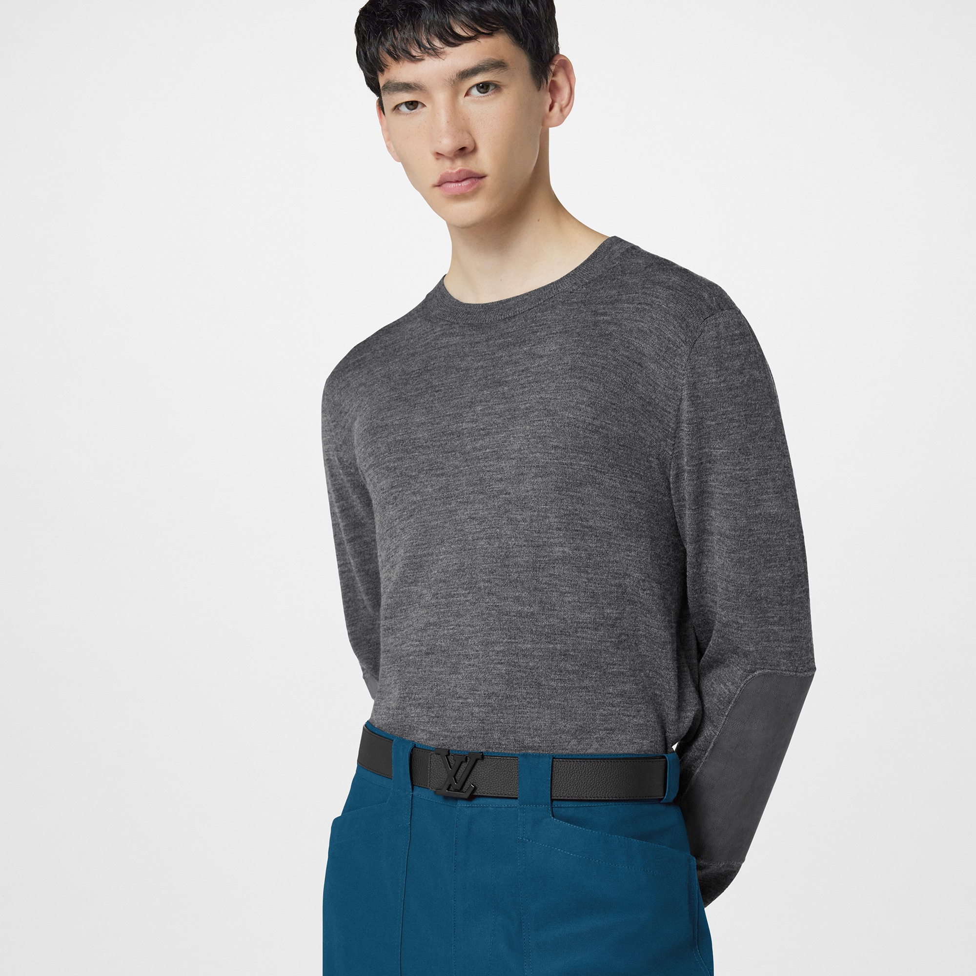 Ceinture LV Aerogram 35 mm Autres Cuirs Homme Accessoires Ceintures | LOUIS VUITTON (Zoom produit)