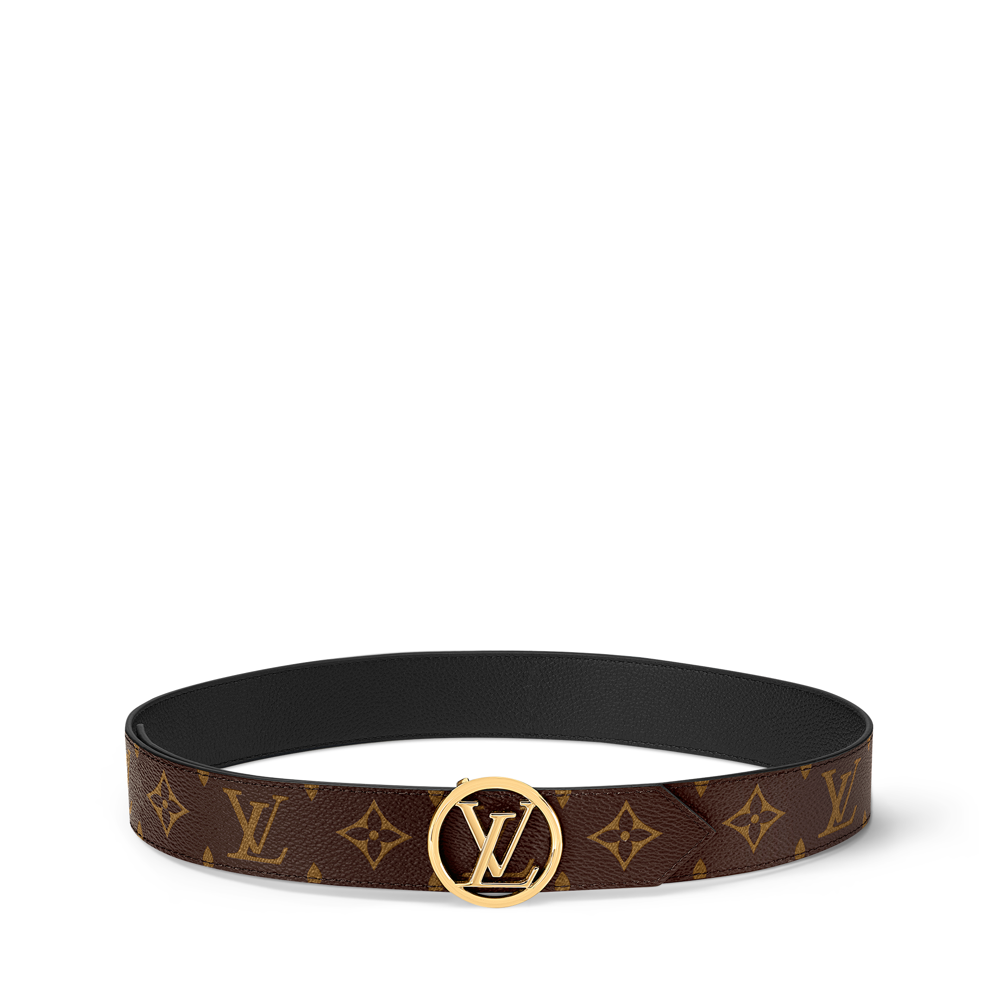 Ceinture LV Circle 35 mm réversible Toile Monogram Femme Accessoires Ceintures | LOUIS VUITTON (Zoom produit)