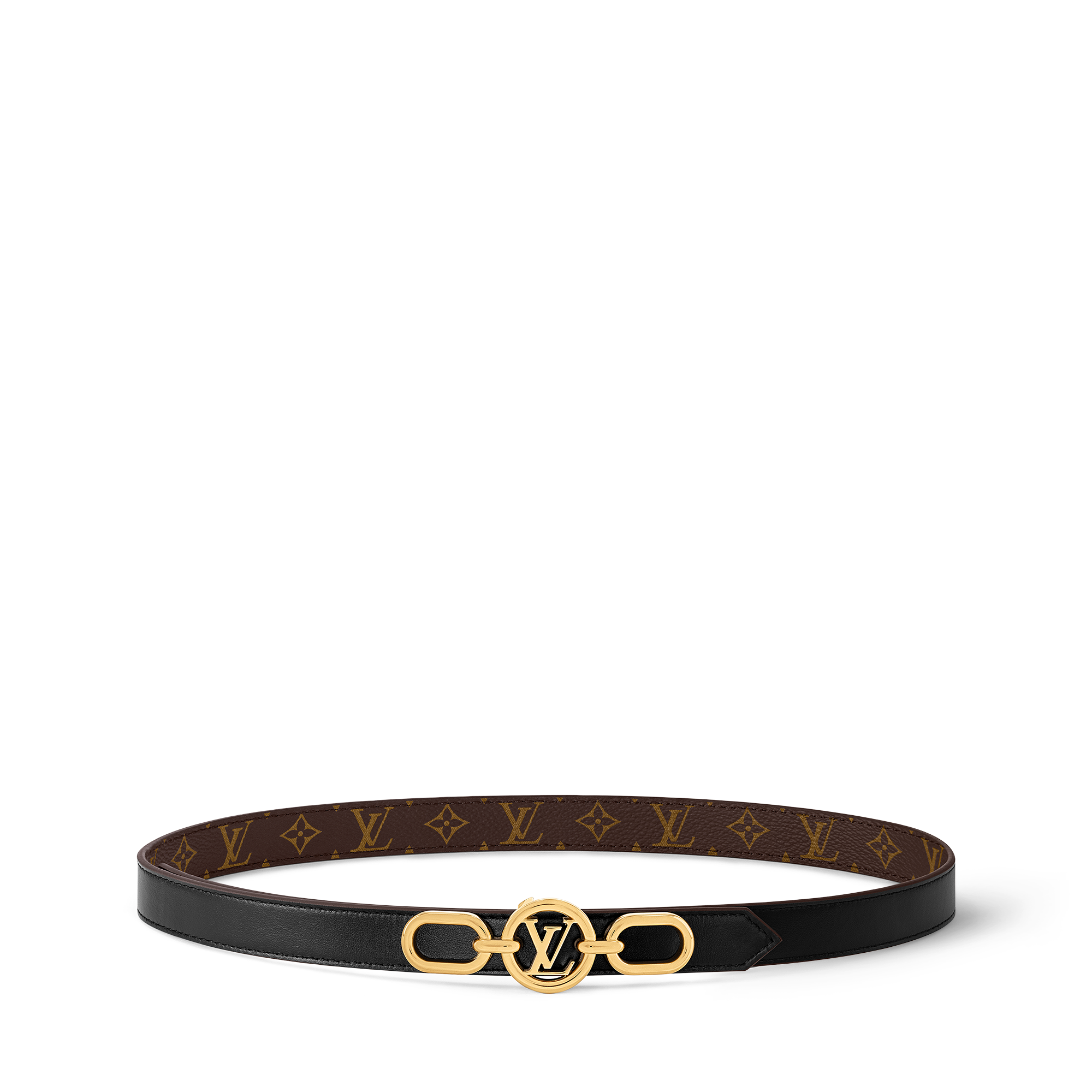 Ceinture LV Circle Prime 20 mm réversible Toile Monogram Femme Accessoires Ceintures | LOUIS VUITTON (Zoom produit)