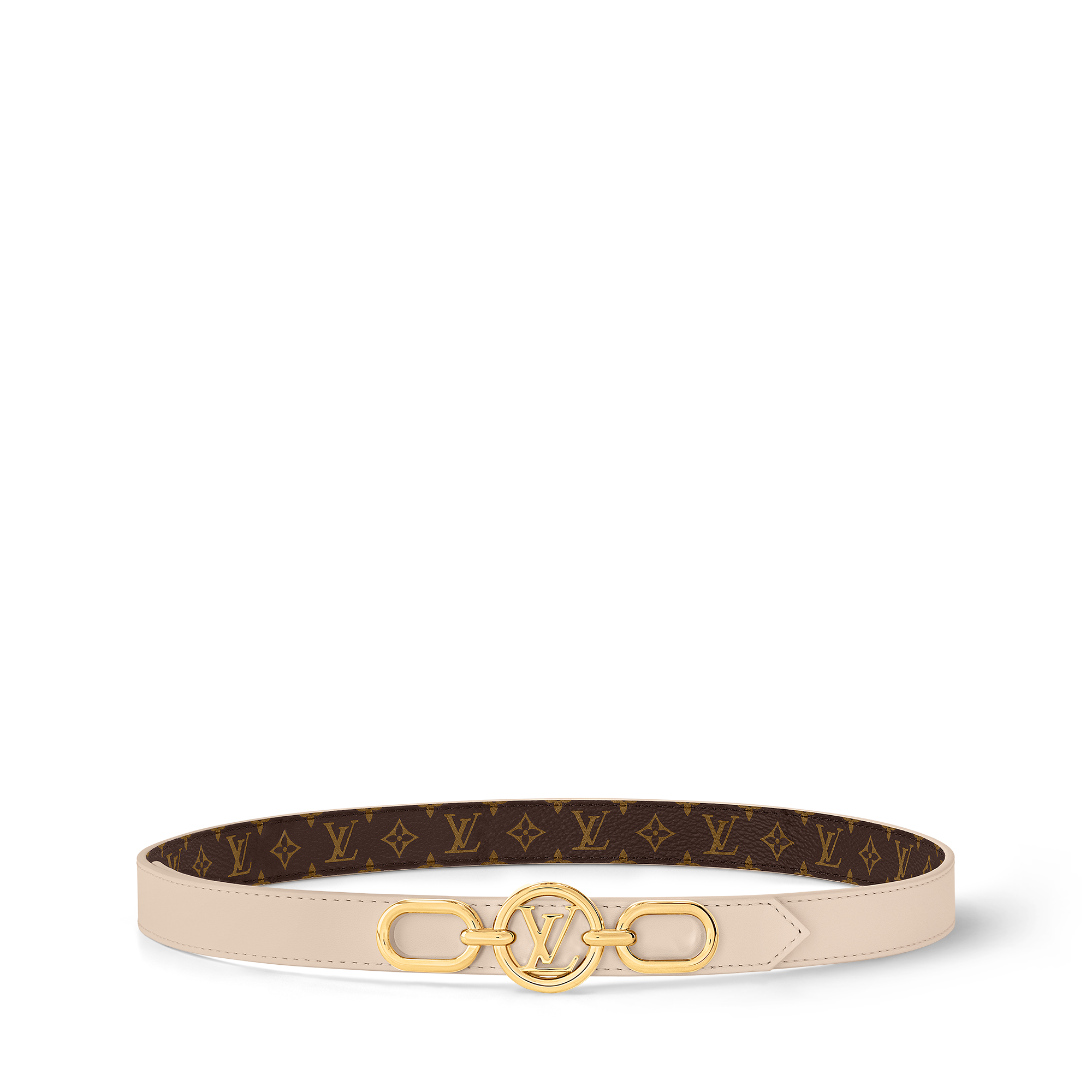 Ceinture LV Circle Prime 20 mm réversible Toile Monogram Femme Accessoires Ceintures | LOUIS VUITTON (Zoom produit)