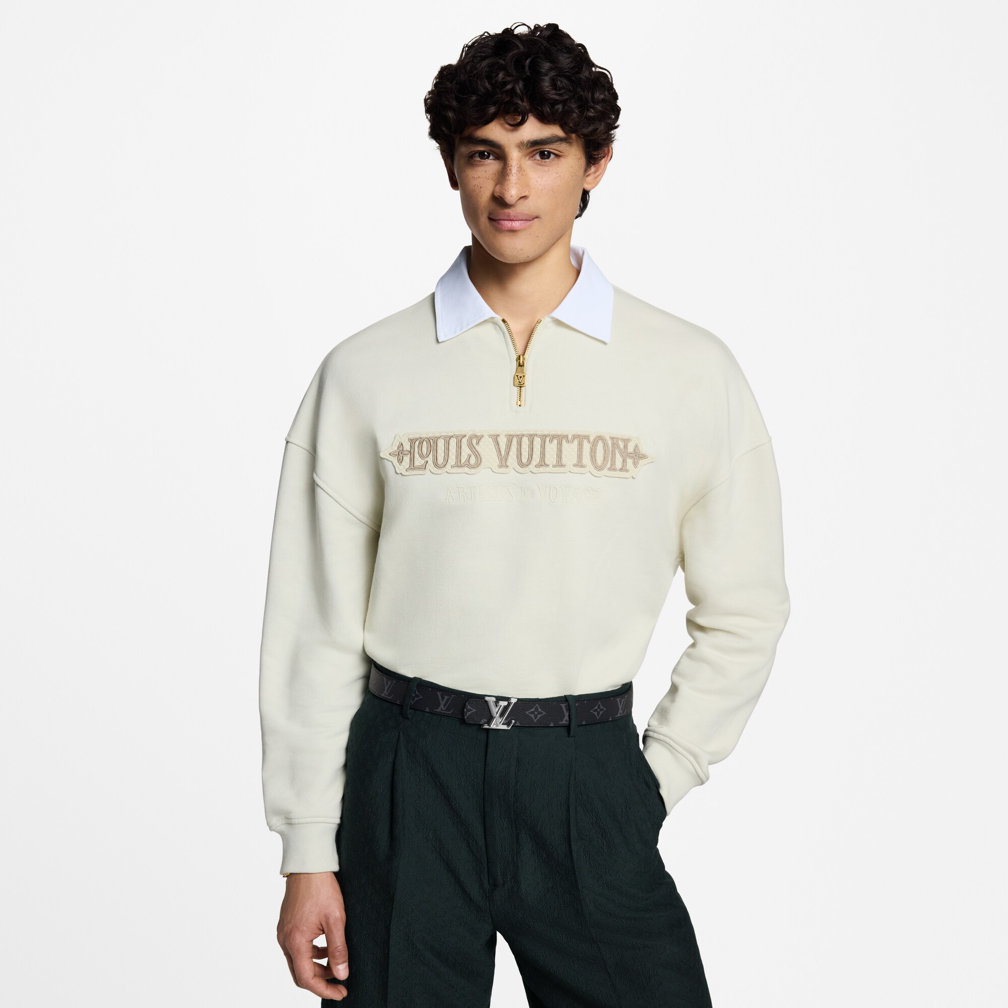 Ceinture LV Dimension 30 mm réversible  Homme Accessoires Ceintures | LOUIS VUITTON (Zoom produit)