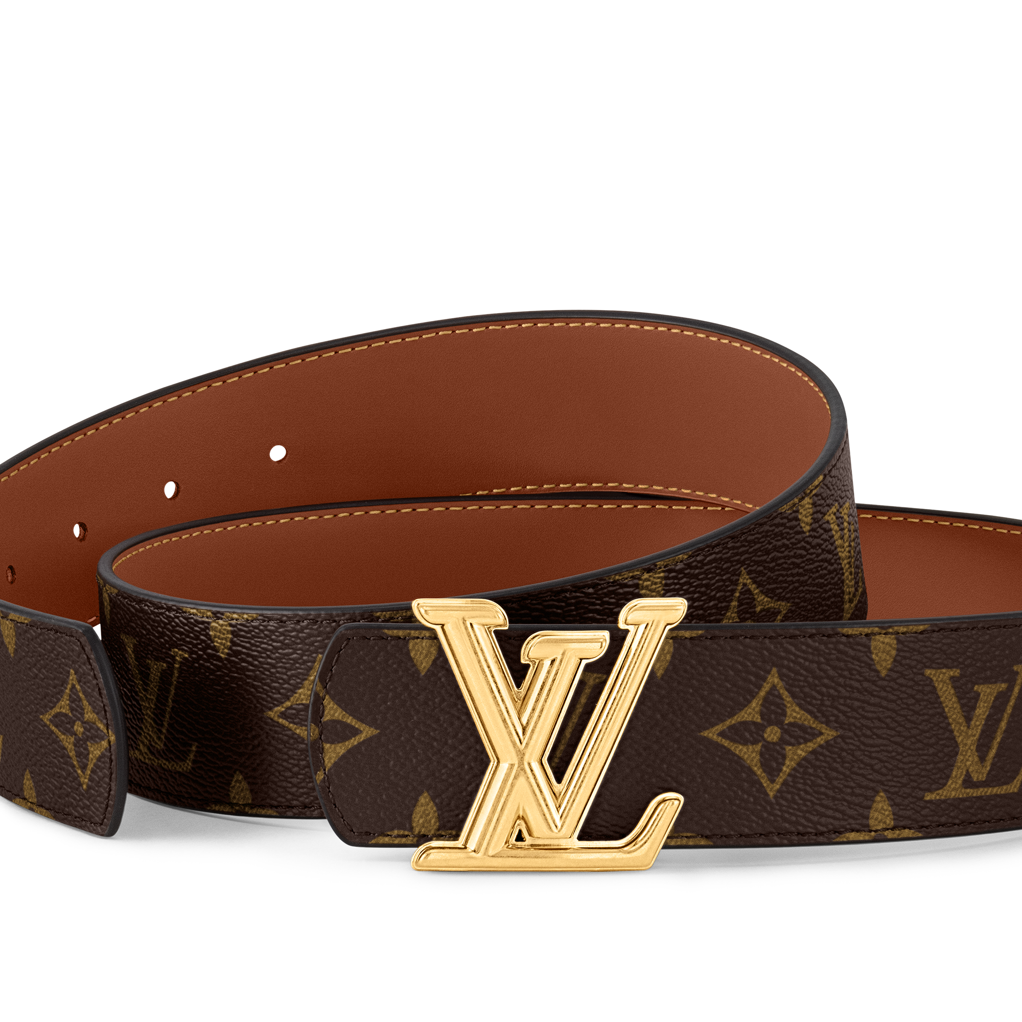 Ceinture LV Dimension 40 mm réversible Toile Monogram Homme Accessoires Ceintures | LOUIS VUITTON (Zoom produit)