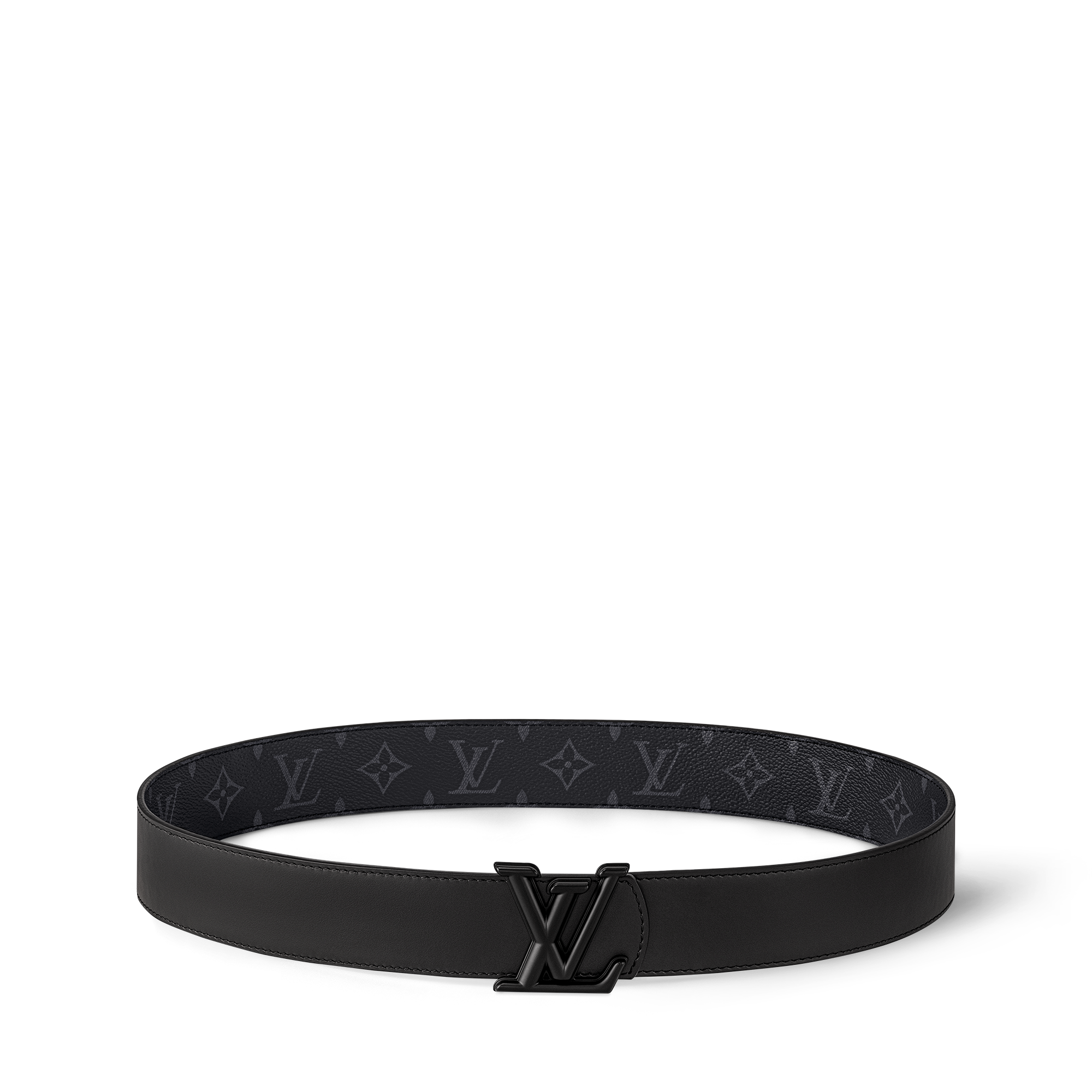 Ceinture LV Dimension 40 mm réversible Toile Monogram Éclipse Homme Accessoires Ceintures | LOUIS VUITTON (Zoom produit)
