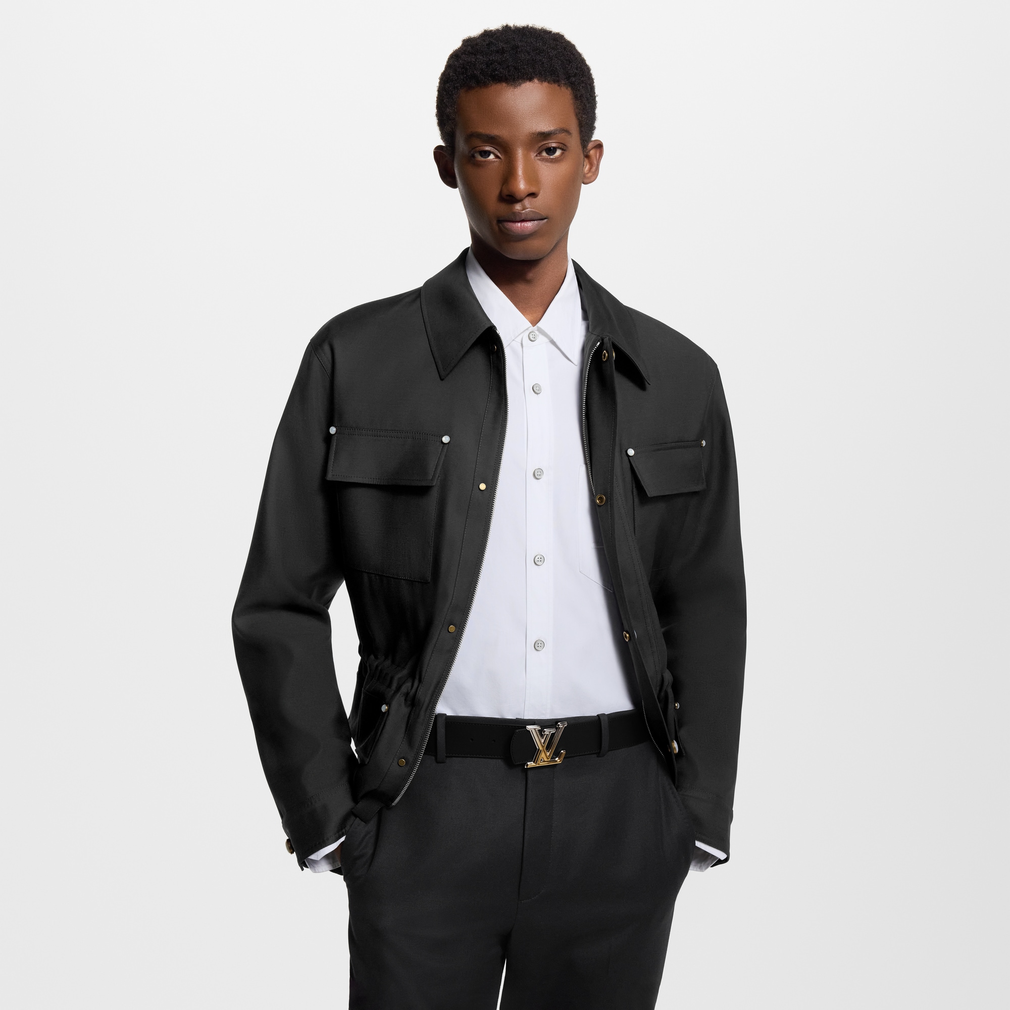 Ceinture LV Dimension Gradient 40 mm réversible  Homme Accessoires Ceintures | LOUIS VUITTON (Zoom produit)