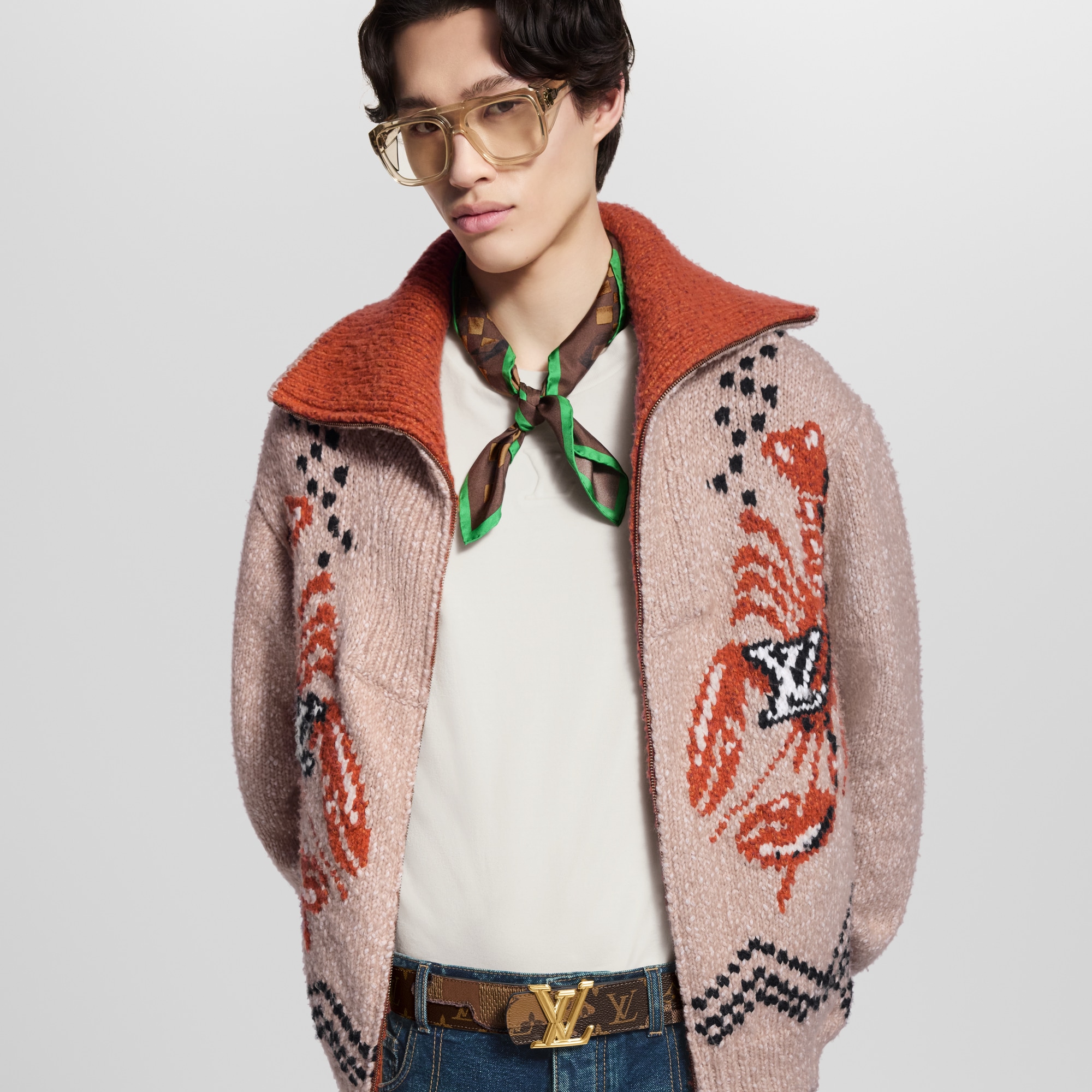 Ceinture LV Dimension Monogram Landscape 40 mm réversible  Homme Accessoires Ceintures | LOUIS VUITTON (Zoom produit)