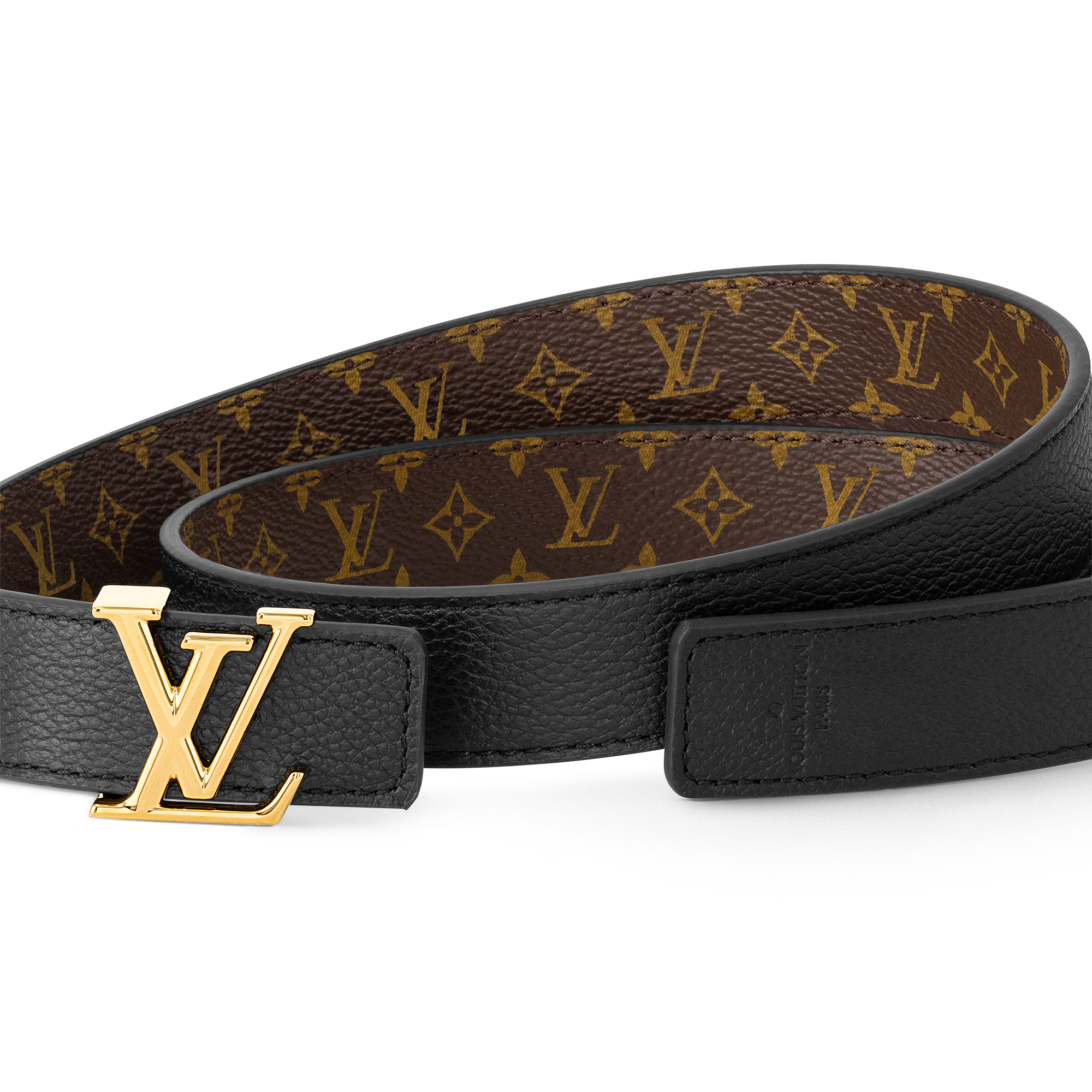 Ceinture LV Iconic 25 mm réversible Toile Monogram Femme Accessoires Nouveautés | LOUIS VUITTON (Zoom produit)