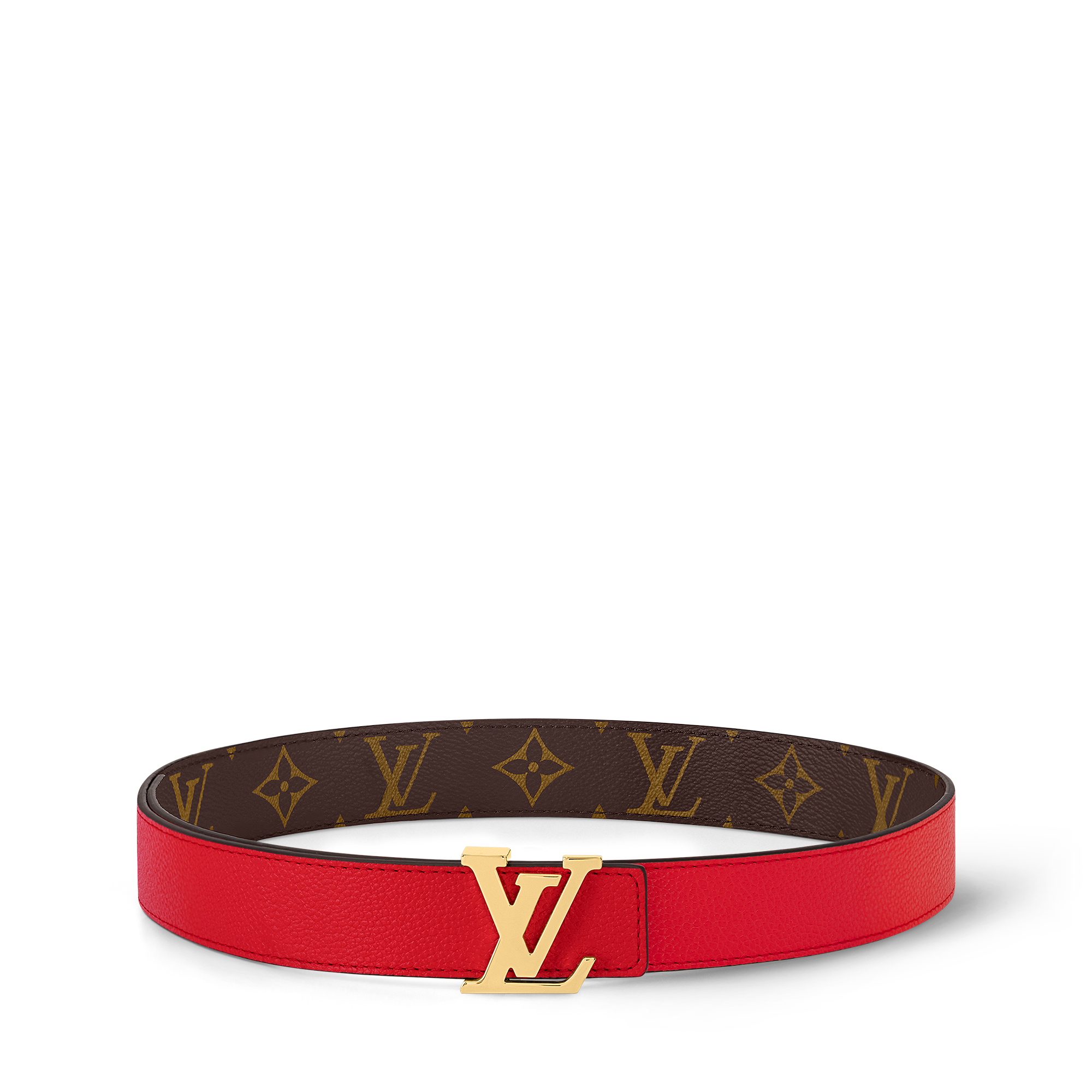 Ceinture LV Initiales 30 mm réversible Toile Monogram Femme Accessoires Ceintures | LOUIS VUITTON (Zoom produit)