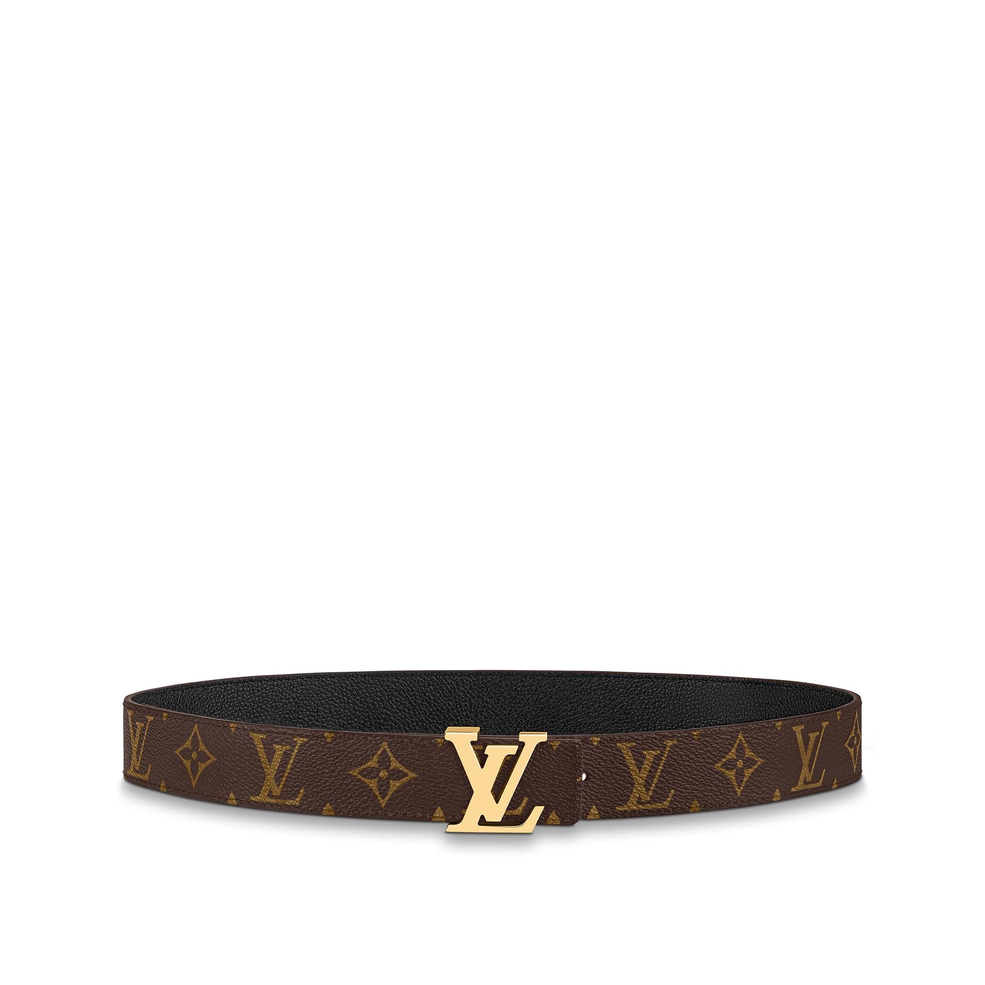 Ceinture LV Initiales 30 mm réversible Toile Monogram Femme Accessoires Ceintures | LOUIS VUITTON (Zoom produit)