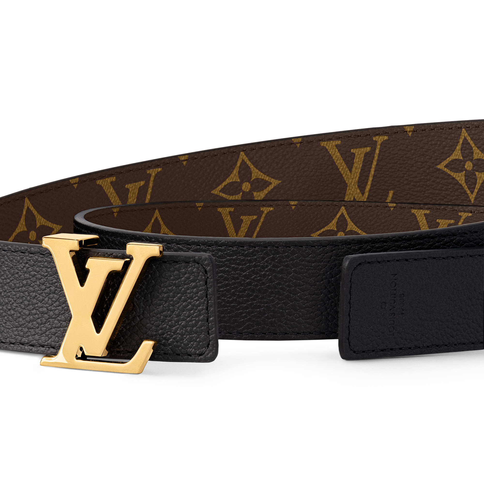 Ceinture LV Initiales 30 mm réversible Toile Monogram Femme Accessoires Ceintures | LOUIS VUITTON (Zoom produit)