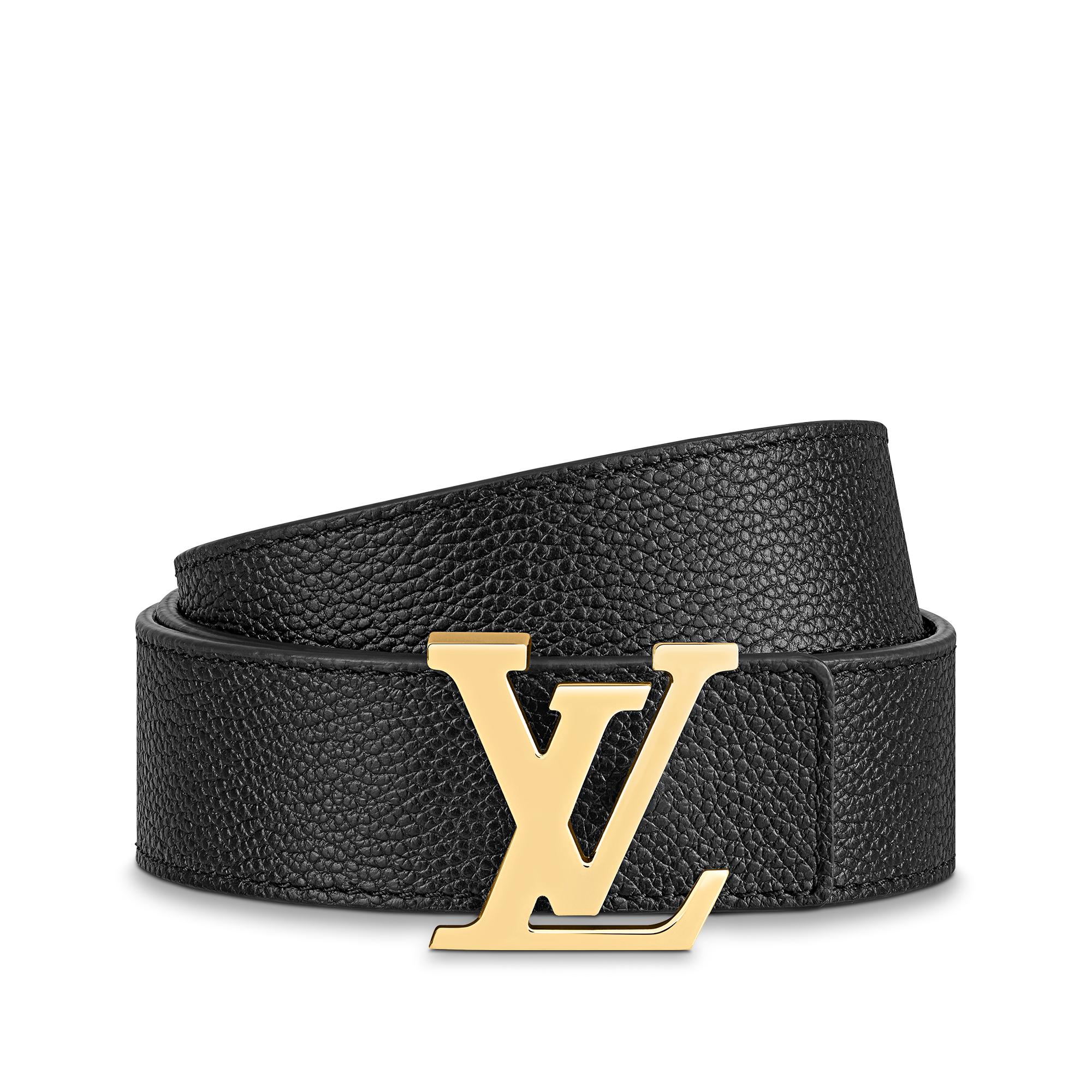 Ceinture LV Initiales 30 mm réversible Toile Monogram Femme Accessoires Ceintures | LOUIS VUITTON (Zoom produit)