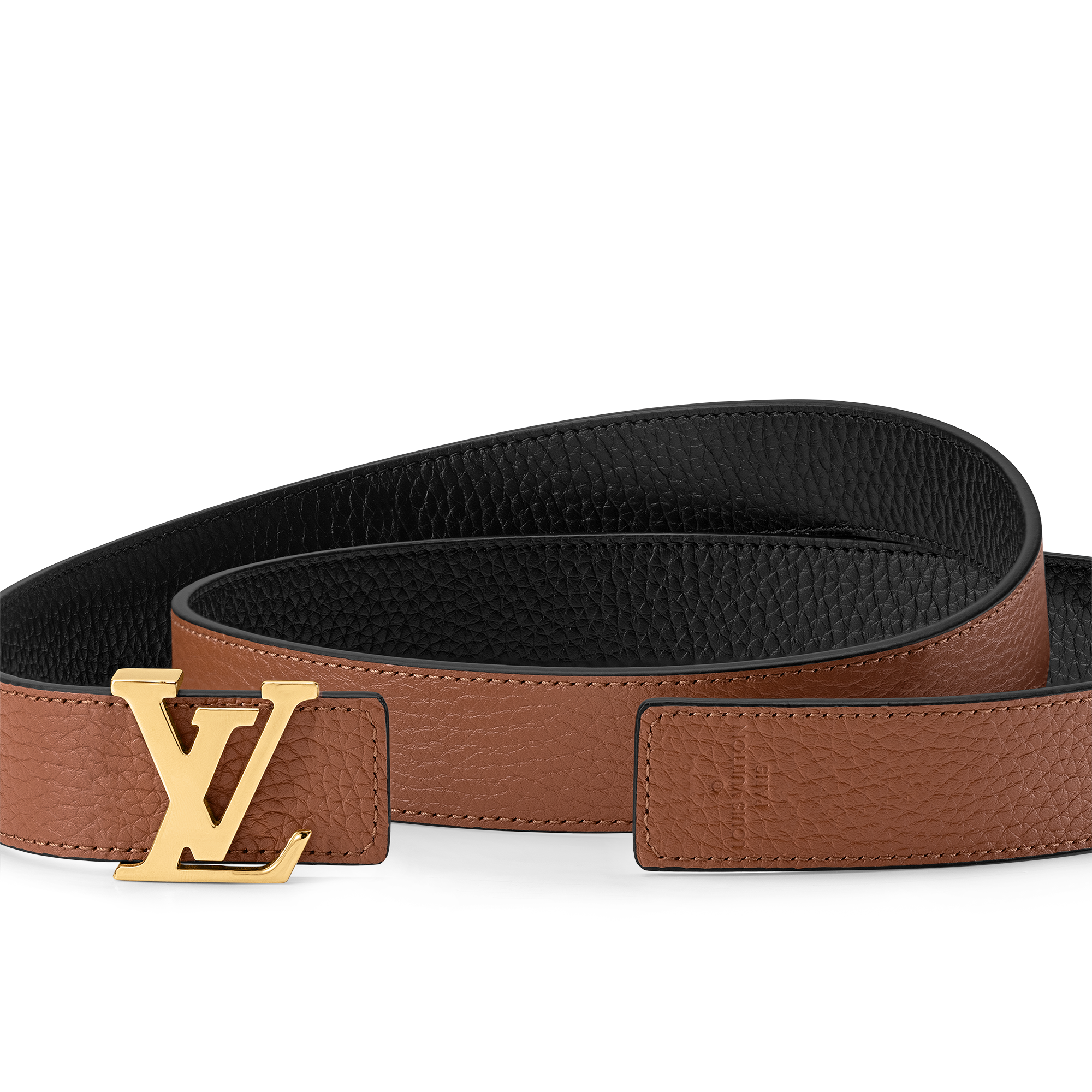 Ceinture LV Initiales 30 mm réversible  Femme Accessoires Ceintures | LOUIS VUITTON (Zoom produit)