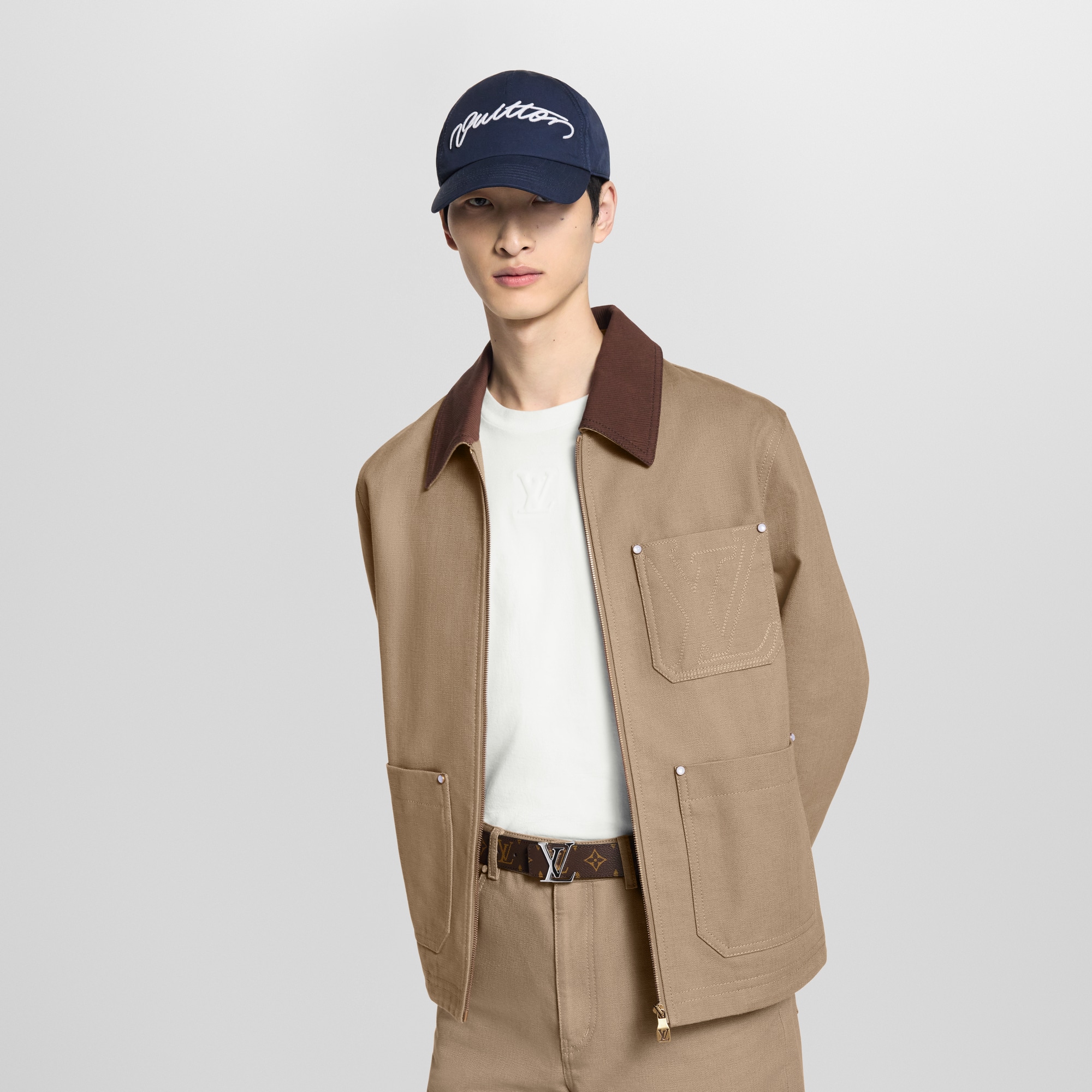 Ceinture LV Initiales 35 mm réversible  Les fêtes Louis Vuitton Cadeaux de fêtes pour Lui } | LOUIS VUITTON (Zoom produit)