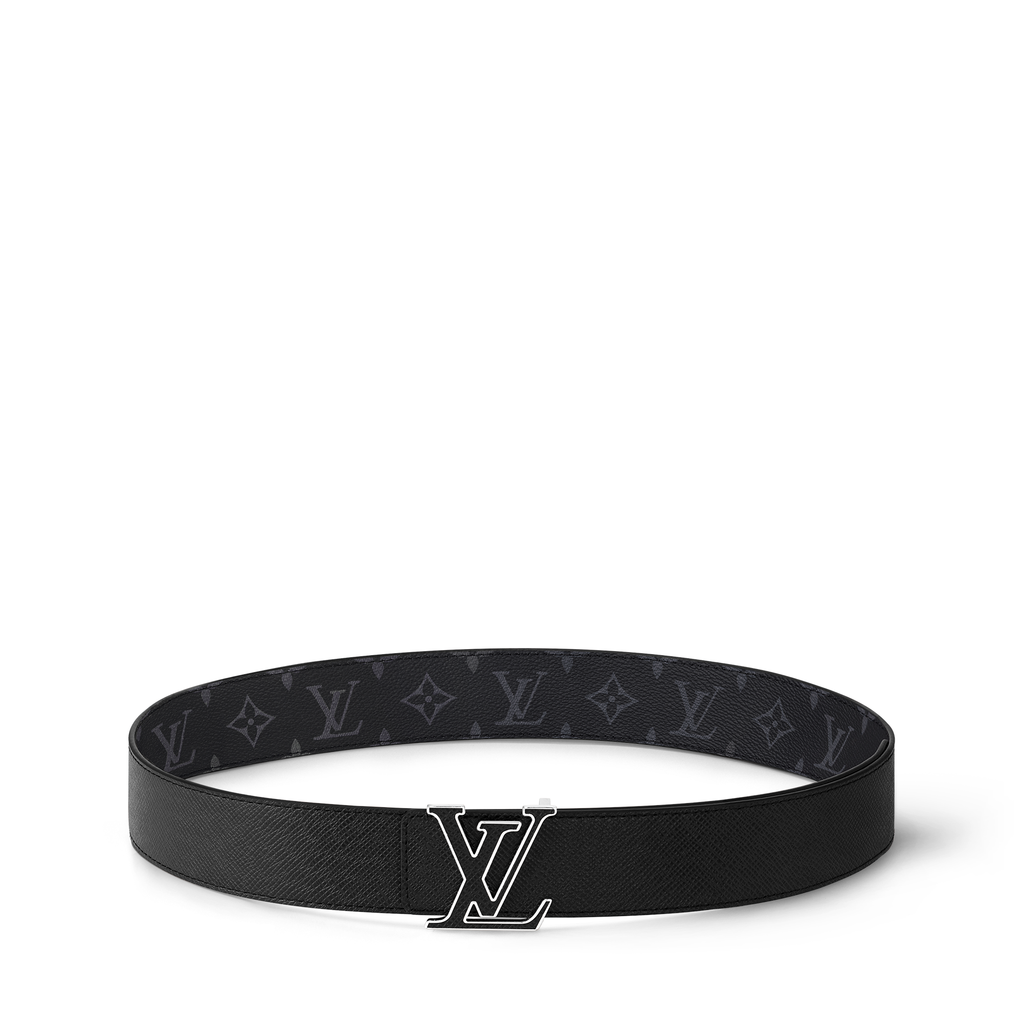 Ceinture LV Initiales 40 mm réversible Taigarama Homme Accessoires Ceintures | LOUIS VUITTON (Zoom produit)