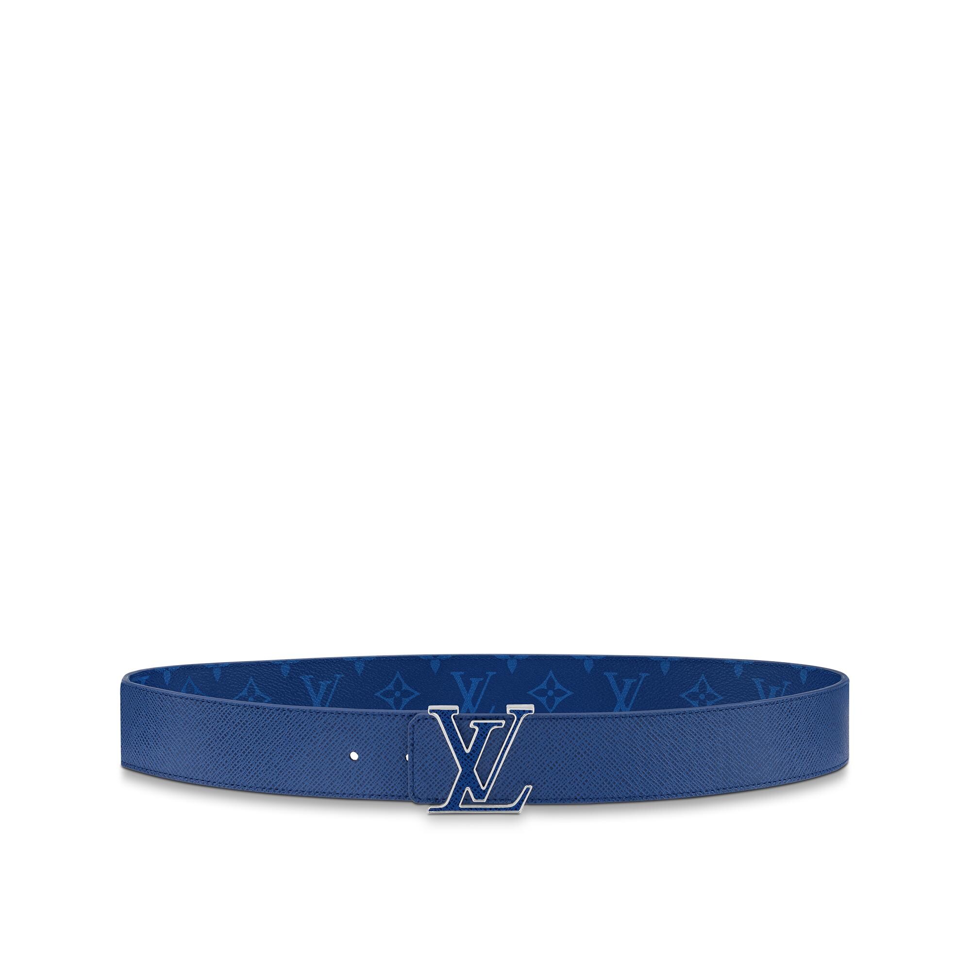 Ceinture LV Initiales 40 mm réversible Taigarama Homme Accessoires Ceintures | LOUIS VUITTON (Zoom produit)