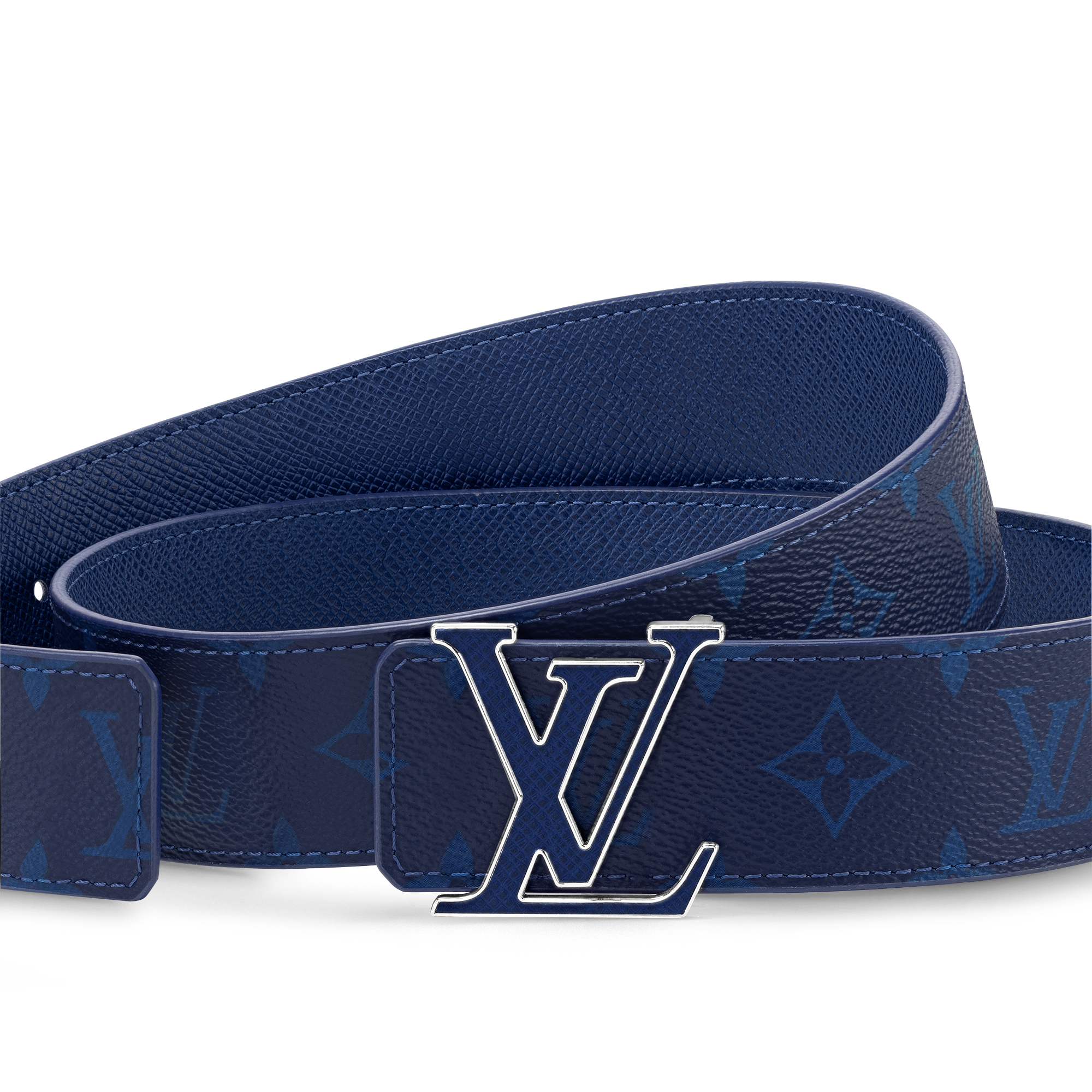 Ceinture LV Initiales 40 mm réversible Taigarama Homme Accessoires Ceintures | LOUIS VUITTON (Zoom produit)