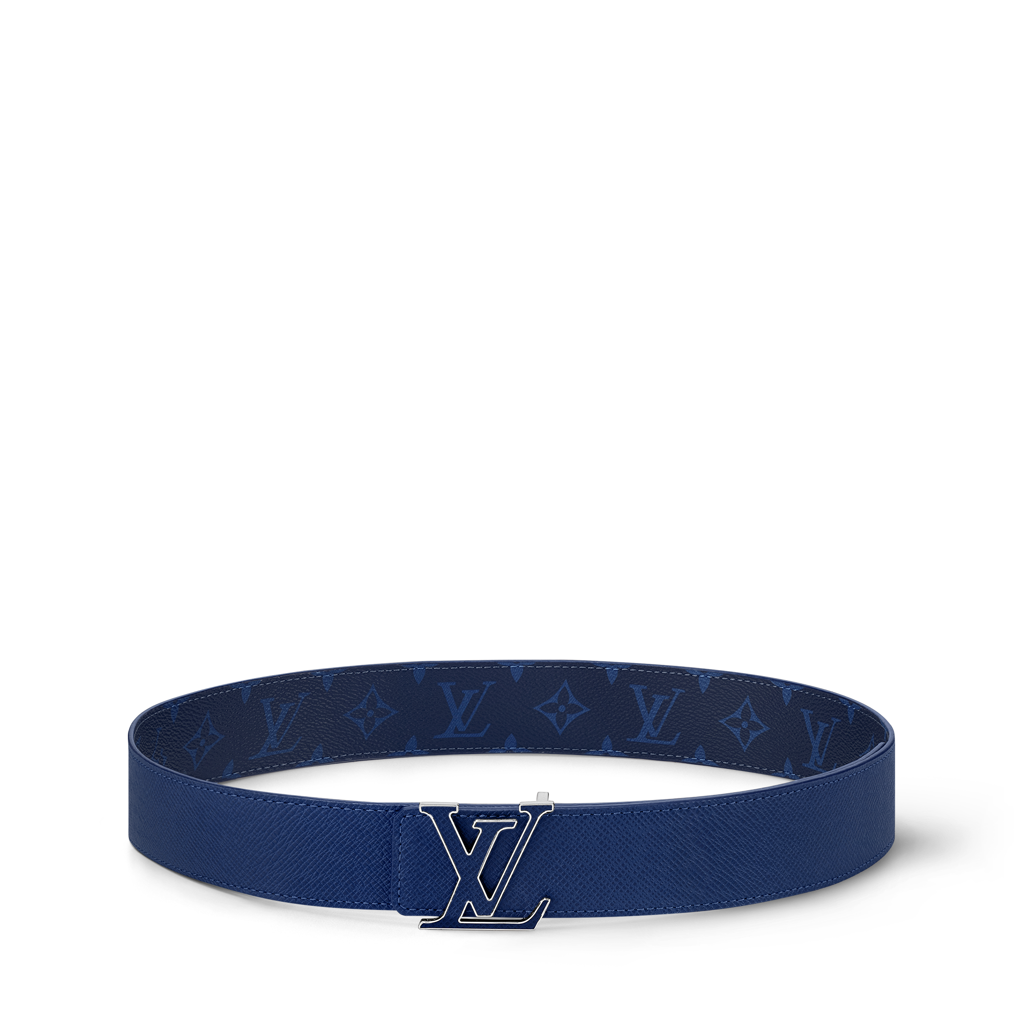 Ceinture LV Initiales 40 mm réversible Taigarama Homme Accessoires Ceintures | LOUIS VUITTON (Zoom produit)