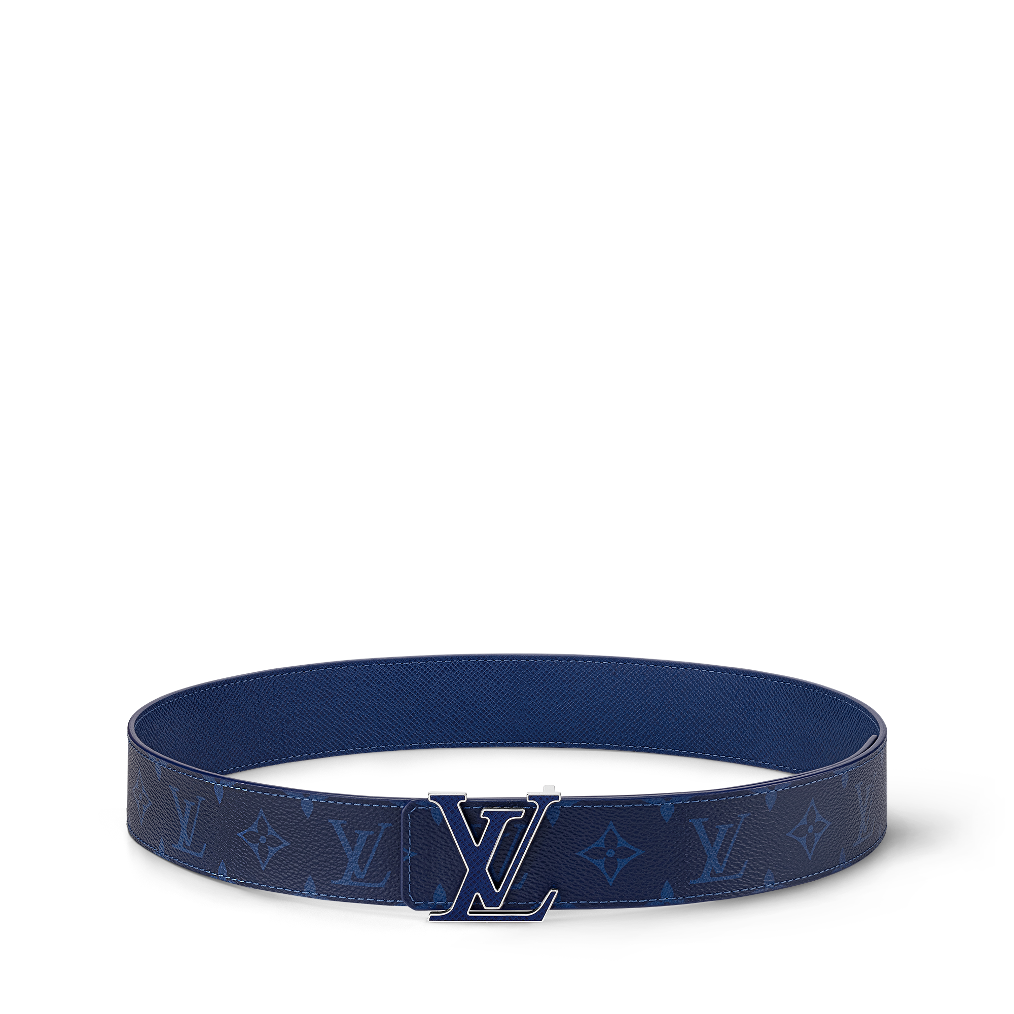Ceinture LV Initiales 40 mm réversible Taigarama Homme Accessoires Ceintures | LOUIS VUITTON (Zoom produit)