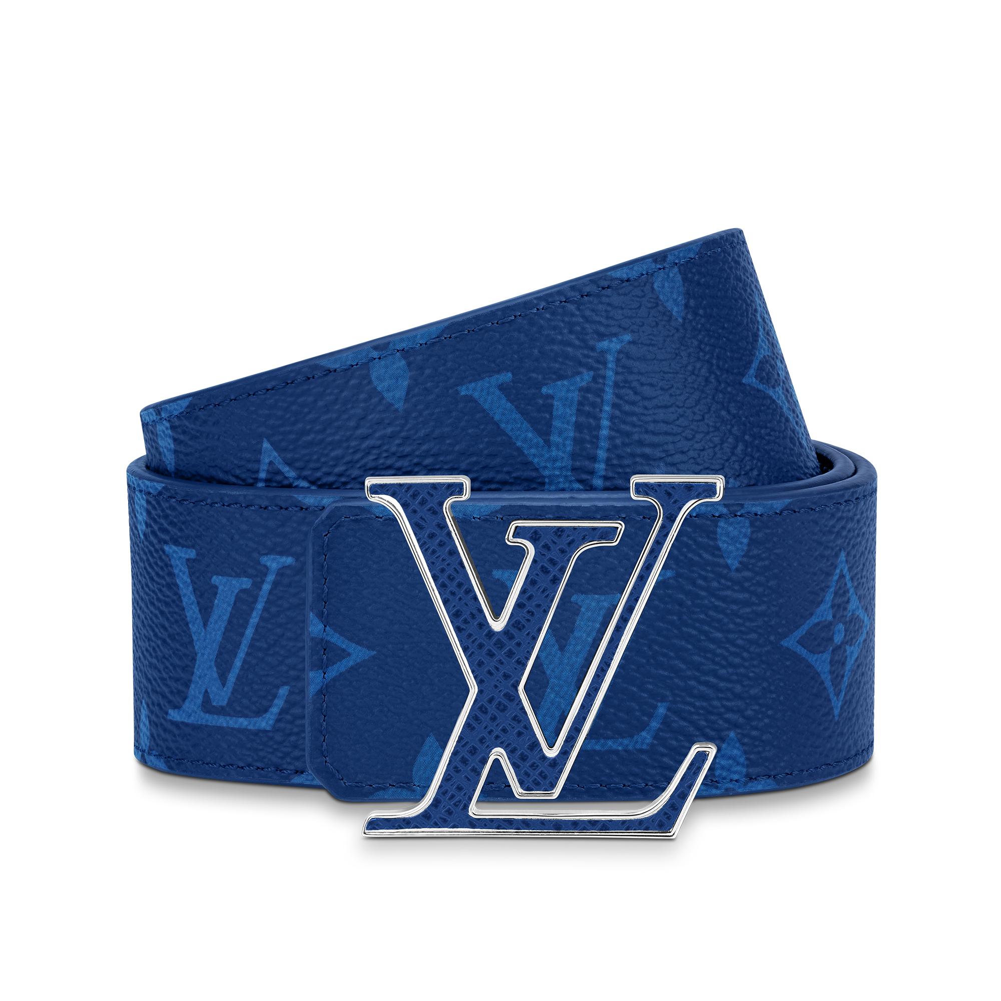 Ceinture LV Initiales 40 mm réversible Taigarama Homme Accessoires Ceintures | LOUIS VUITTON (Zoom produit)
