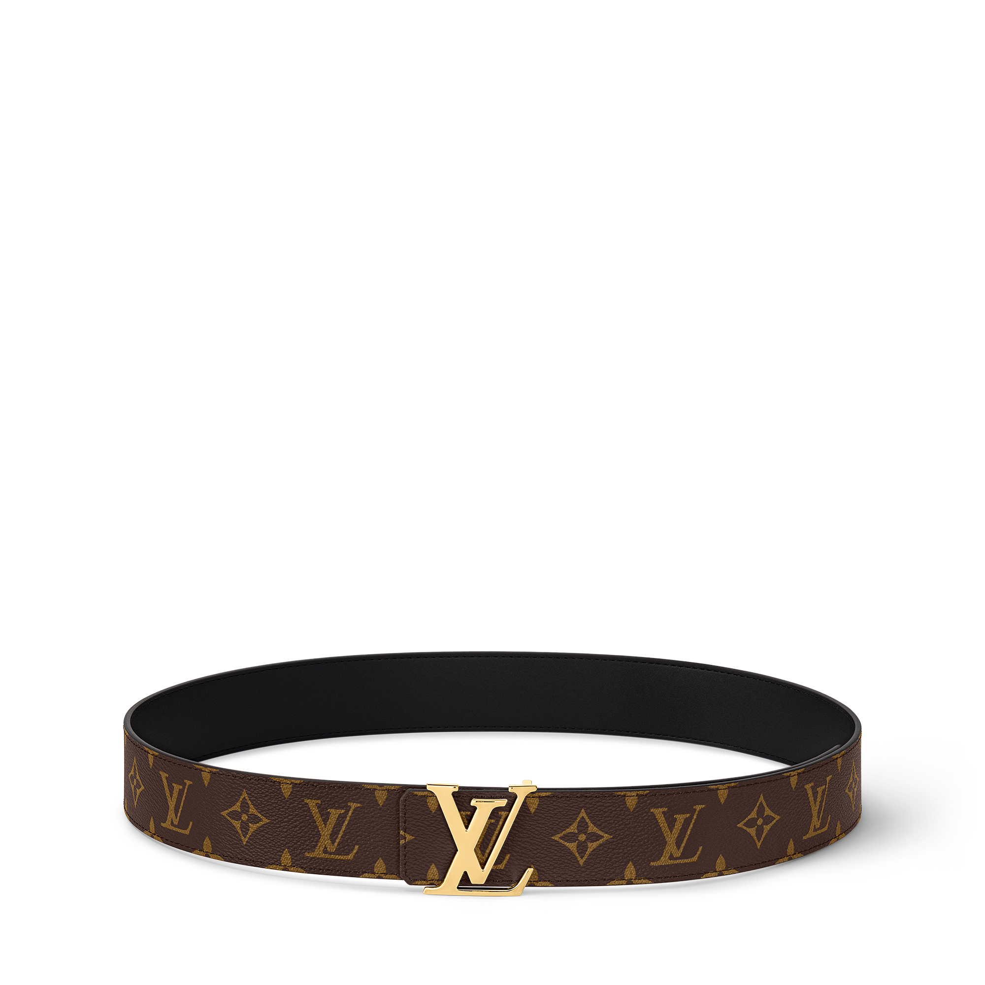 Ceinture LV Initiales 40 mm réversible Toile Monogram Femme Accessoires Ceintures | LOUIS VUITTON (Zoom produit)