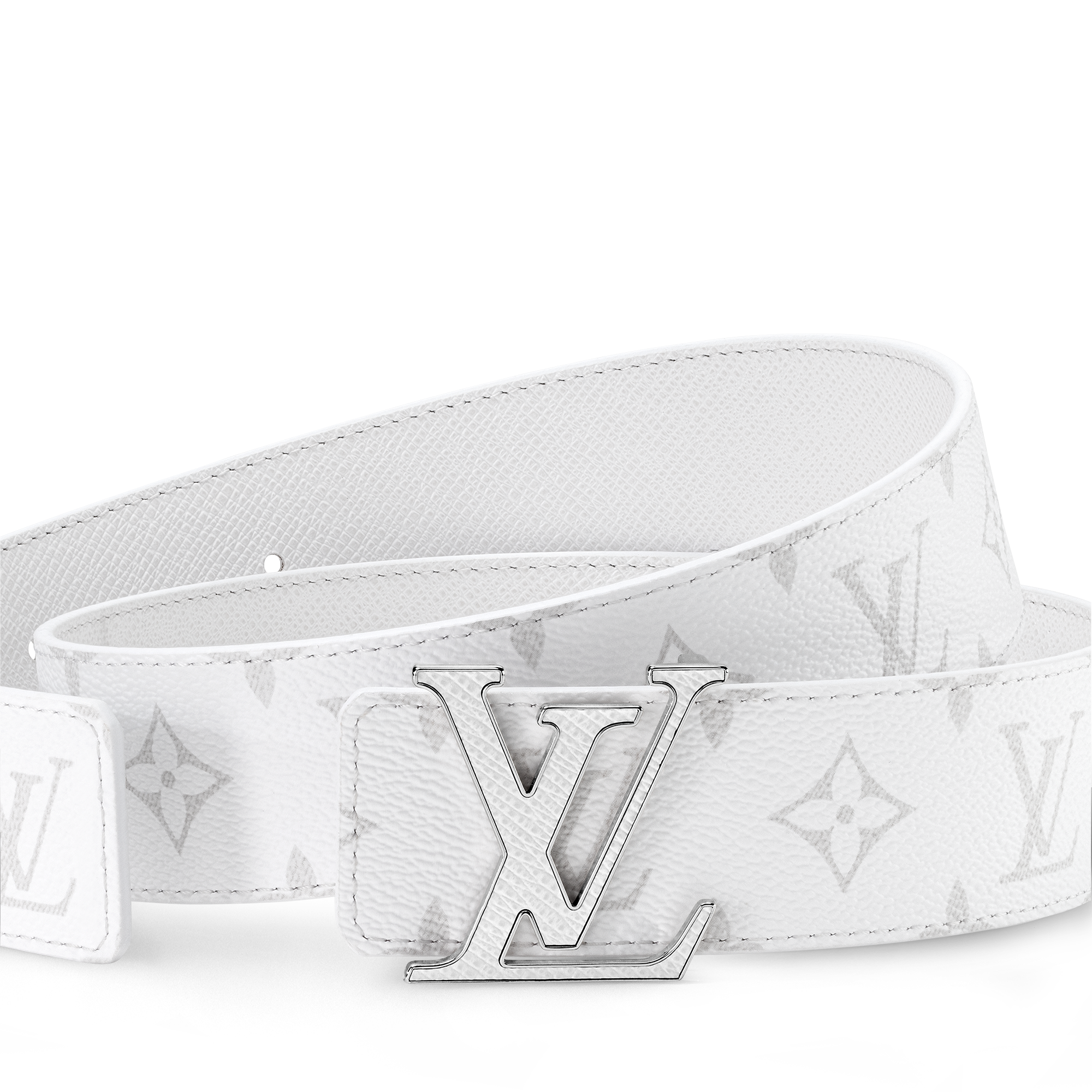 Ceinture LV Initiales 40 mm réversible Taigarama Homme Accessoires Ceintures | LOUIS VUITTON (Zoom produit)