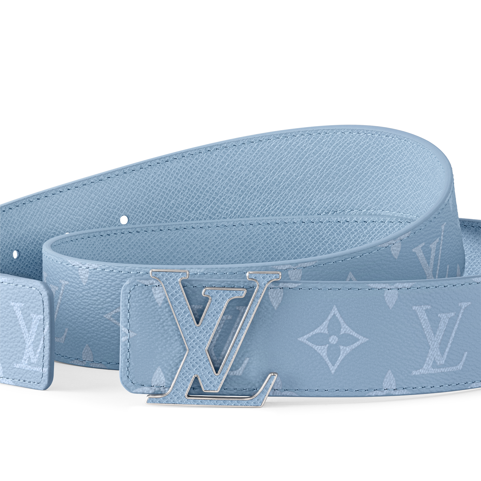 Ceinture LV Initiales 40 mm réversible Taigarama Homme Accessoires Ceintures | LOUIS VUITTON (Zoom produit)
