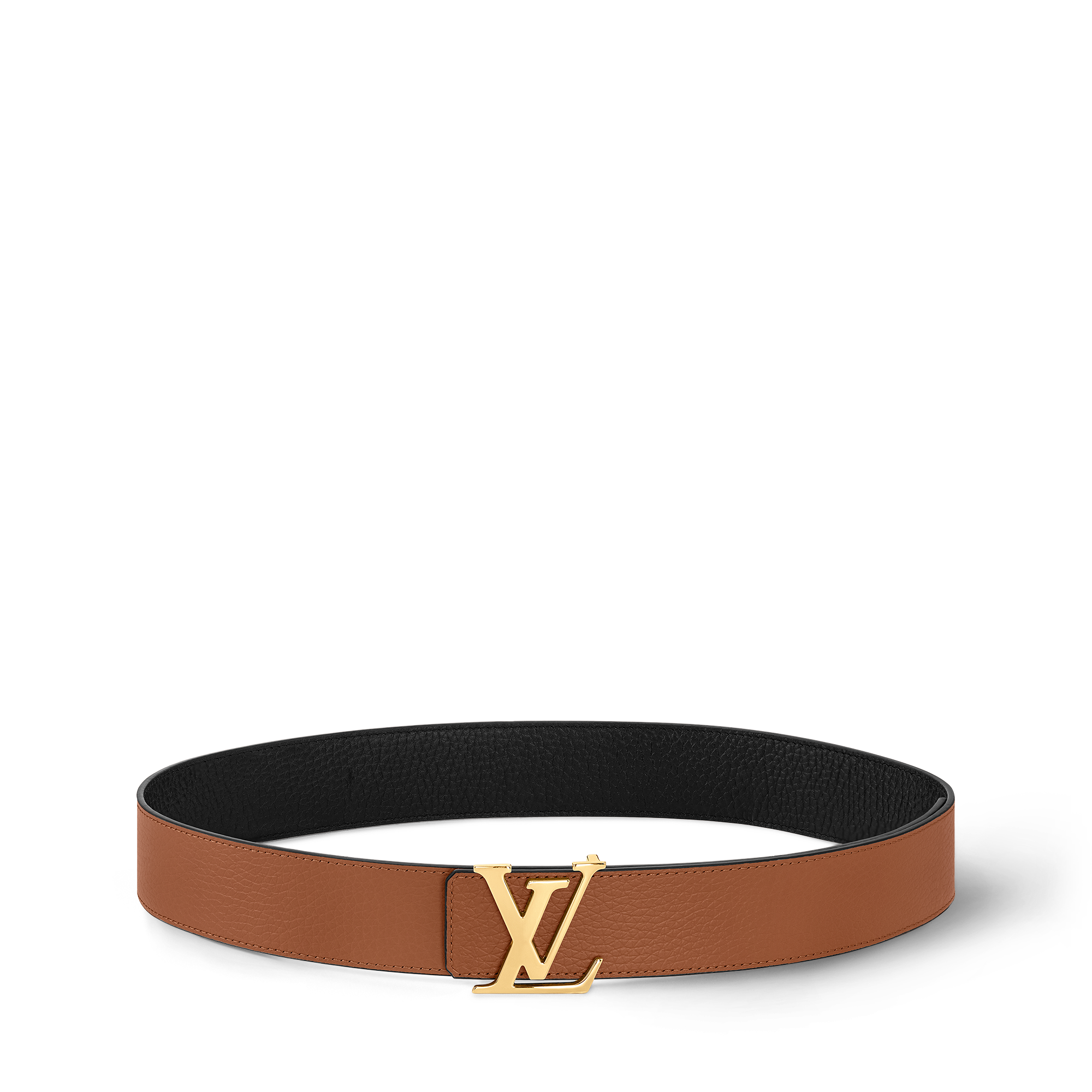 Ceinture LV Initiales 40 mm réversible Cuir Taurillon Homme Accessoires Ceintures | LOUIS VUITTON (Zoom produit)