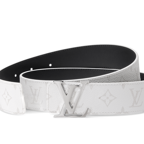 Ceinture LV Initiales Monogram 40 mm réversible Autres Toiles Monogram Homme Accessoires Ceintures | LOUIS VUITTON (Zoom produit)