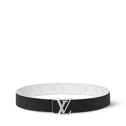 Ceinture LV Initiales Monogram 40 mm réversible Autres Toiles Monogram Homme Accessoires Ceintures | LOUIS VUITTON (Zoom produit)