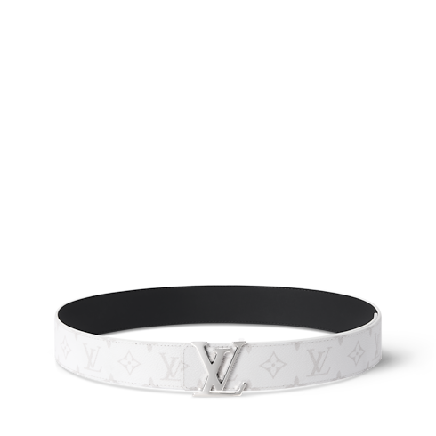 Ceinture LV Initiales Monogram 40 mm réversible Autres Toiles Monogram Homme Accessoires Ceintures | LOUIS VUITTON (Zoom produit)