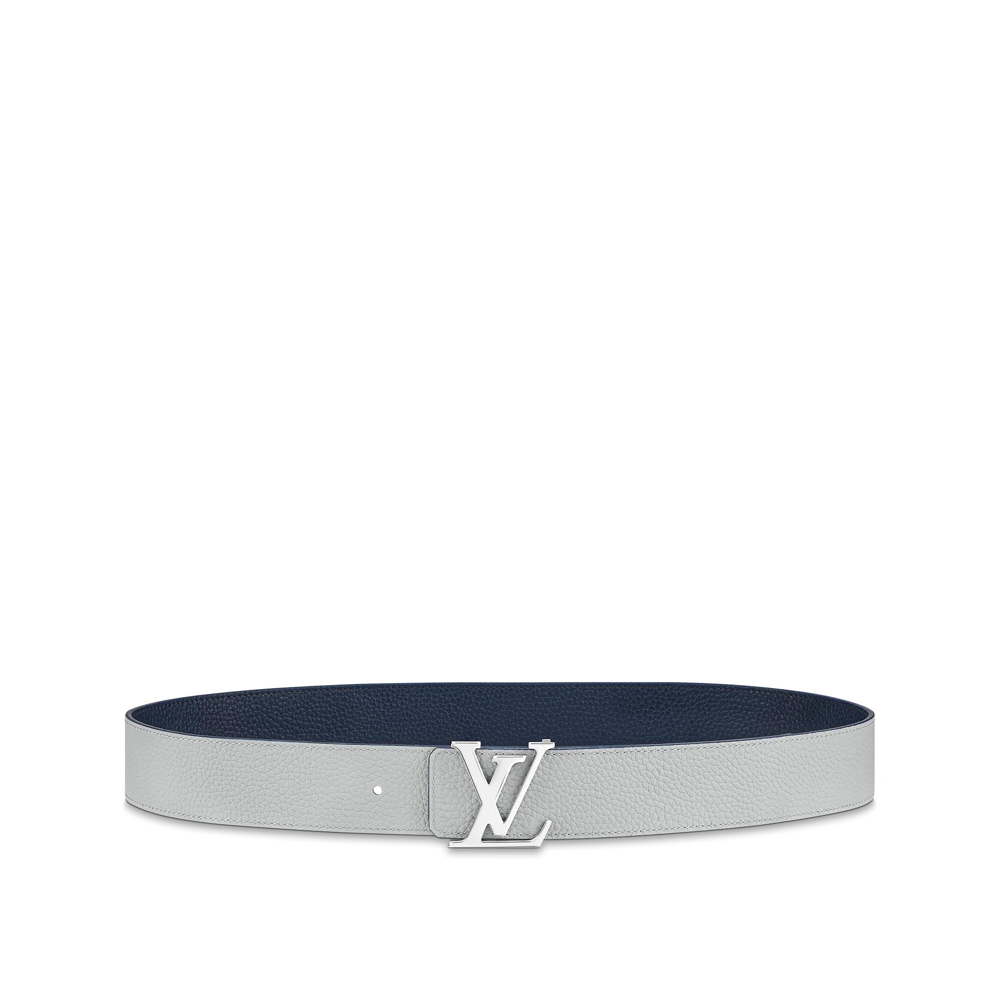 Ceinture LV Initiales Taurillon 40 mm réversible Cuir Taurillon Homme Accessoires Nouveautés | LOUIS VUITTON (Zoom produit)