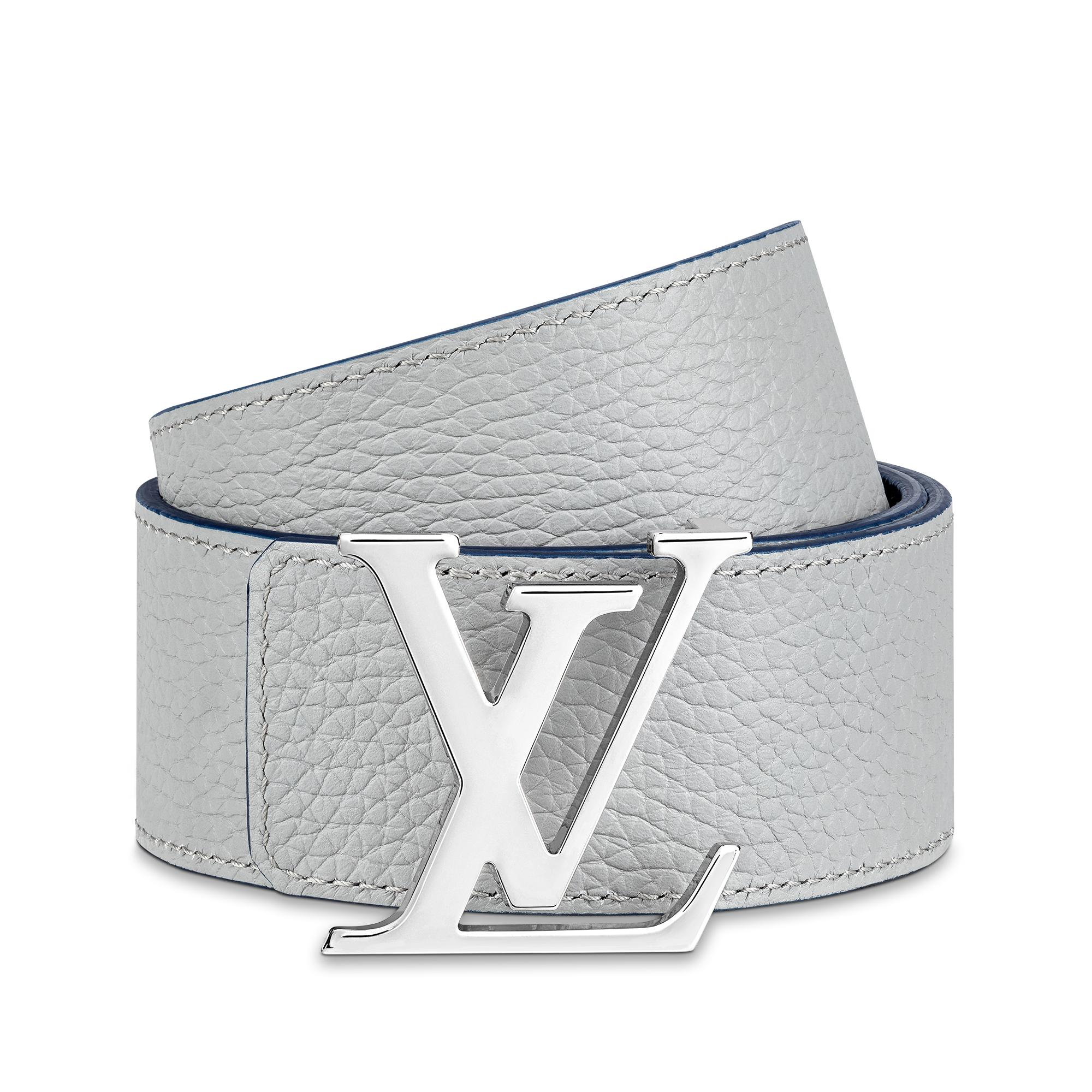 Ceinture LV Initiales Taurillon 40 mm réversible Cuir Taurillon Homme Accessoires Nouveautés | LOUIS VUITTON (Zoom produit)