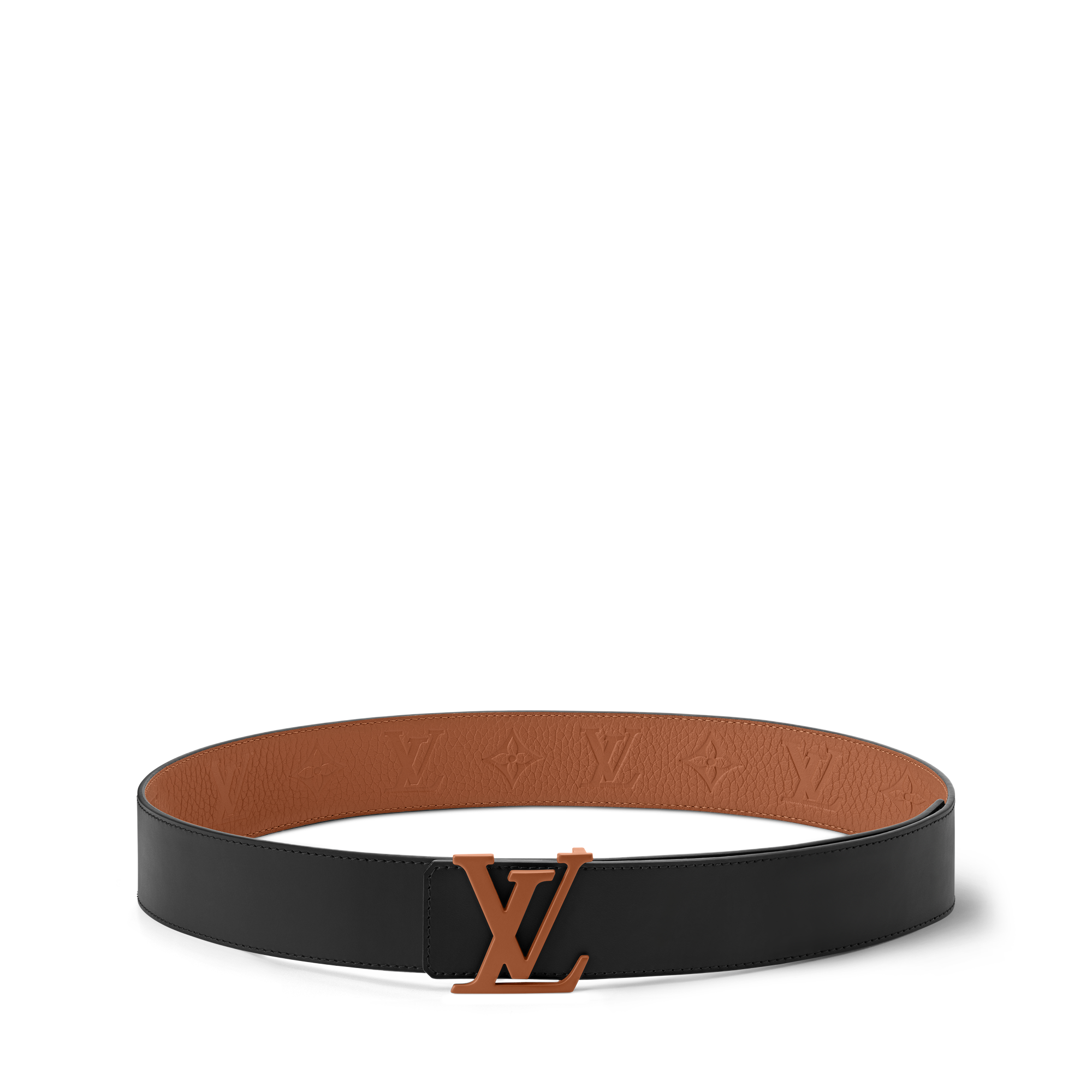 Ceinture LV Initiales Taurillon Monogram 40 mm réversible  Homme Accessoires Ceintures | LOUIS VUITTON (Zoom produit)