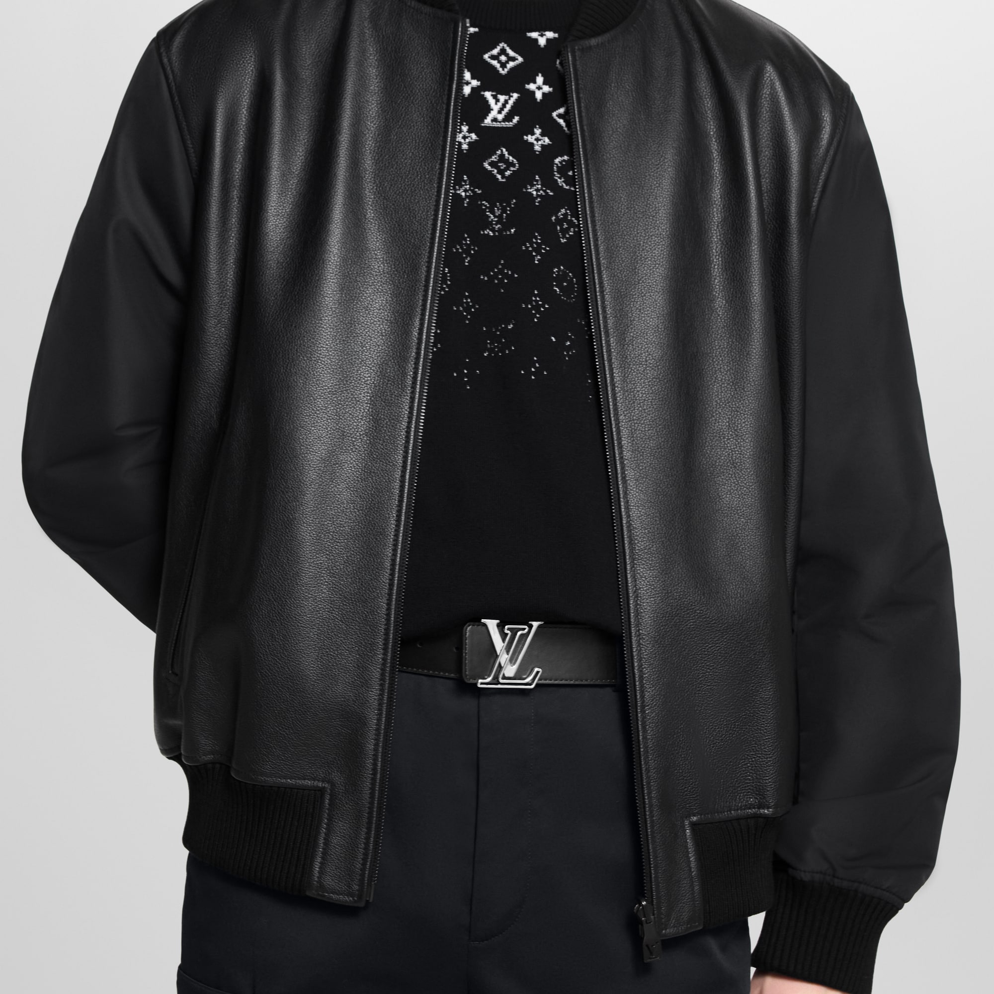 Ceinture LV Line 40 mm réversible Toile Monogram Éclipse Homme Accessoires Ceintures | LOUIS VUITTON (Zoom produit)