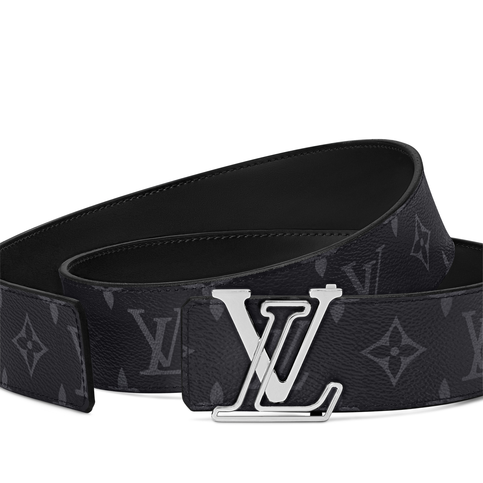Ceinture LV Line 40 mm réversible Toile Monogram Éclipse Homme Accessoires Ceintures | LOUIS VUITTON (Zoom produit)