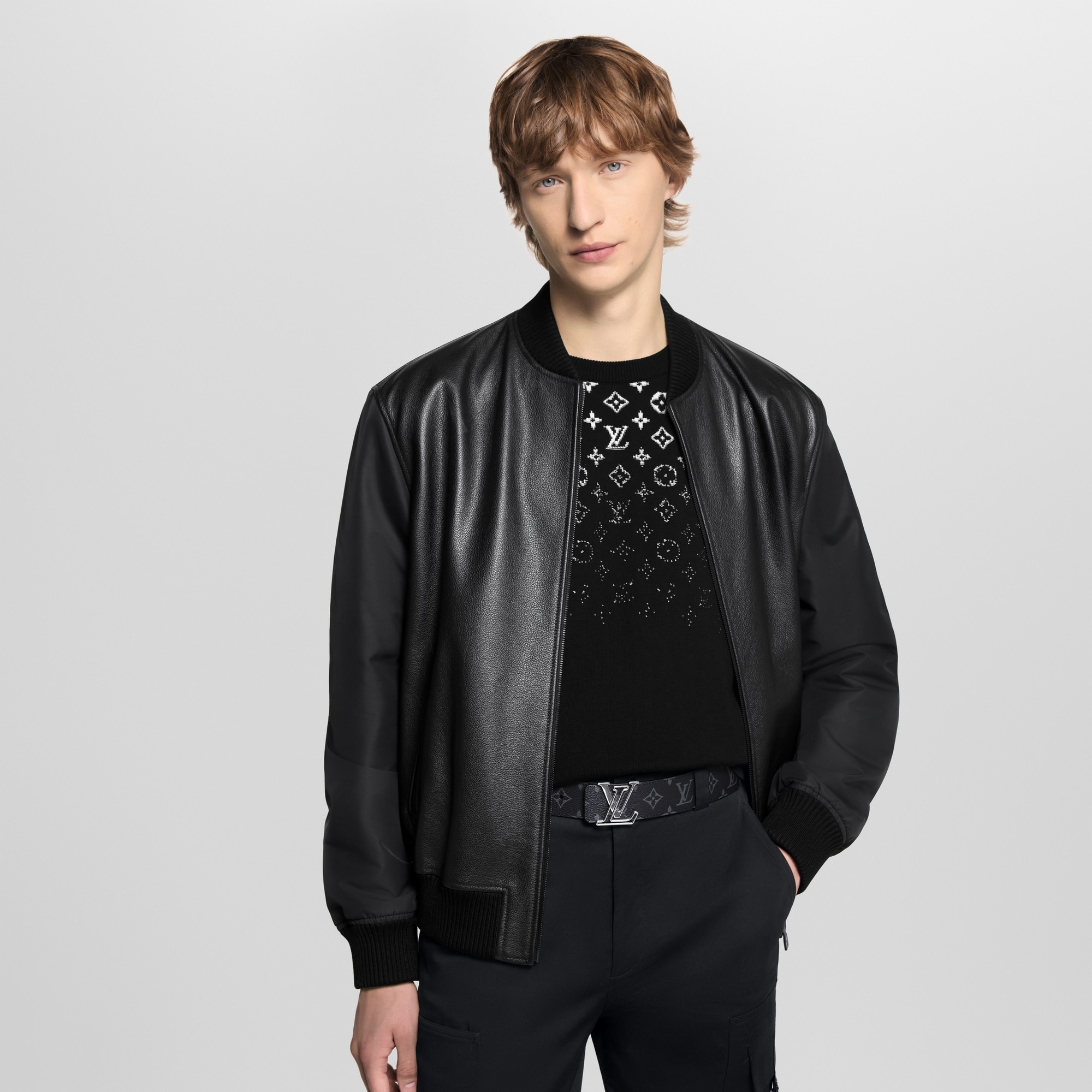 Ceinture LV Line 40 mm réversible Toile Monogram Éclipse Homme Accessoires Ceintures | LOUIS VUITTON (Zoom produit)